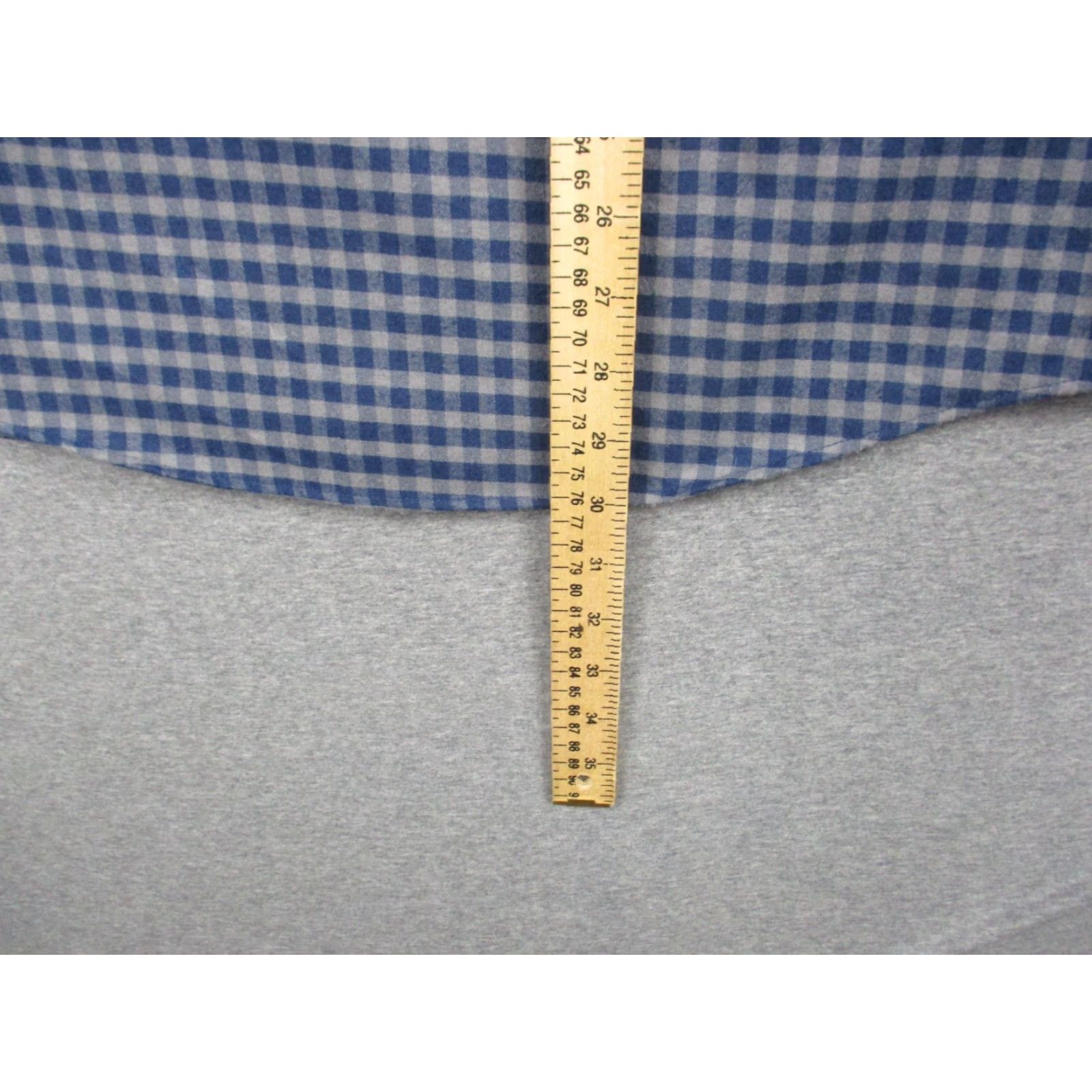 UNTUCKit UNTUCKit Bordales Shirt Large Mens Blue Check Long Sleeve Size US L / EU 52-54 / 3 - 7 Thumbnail