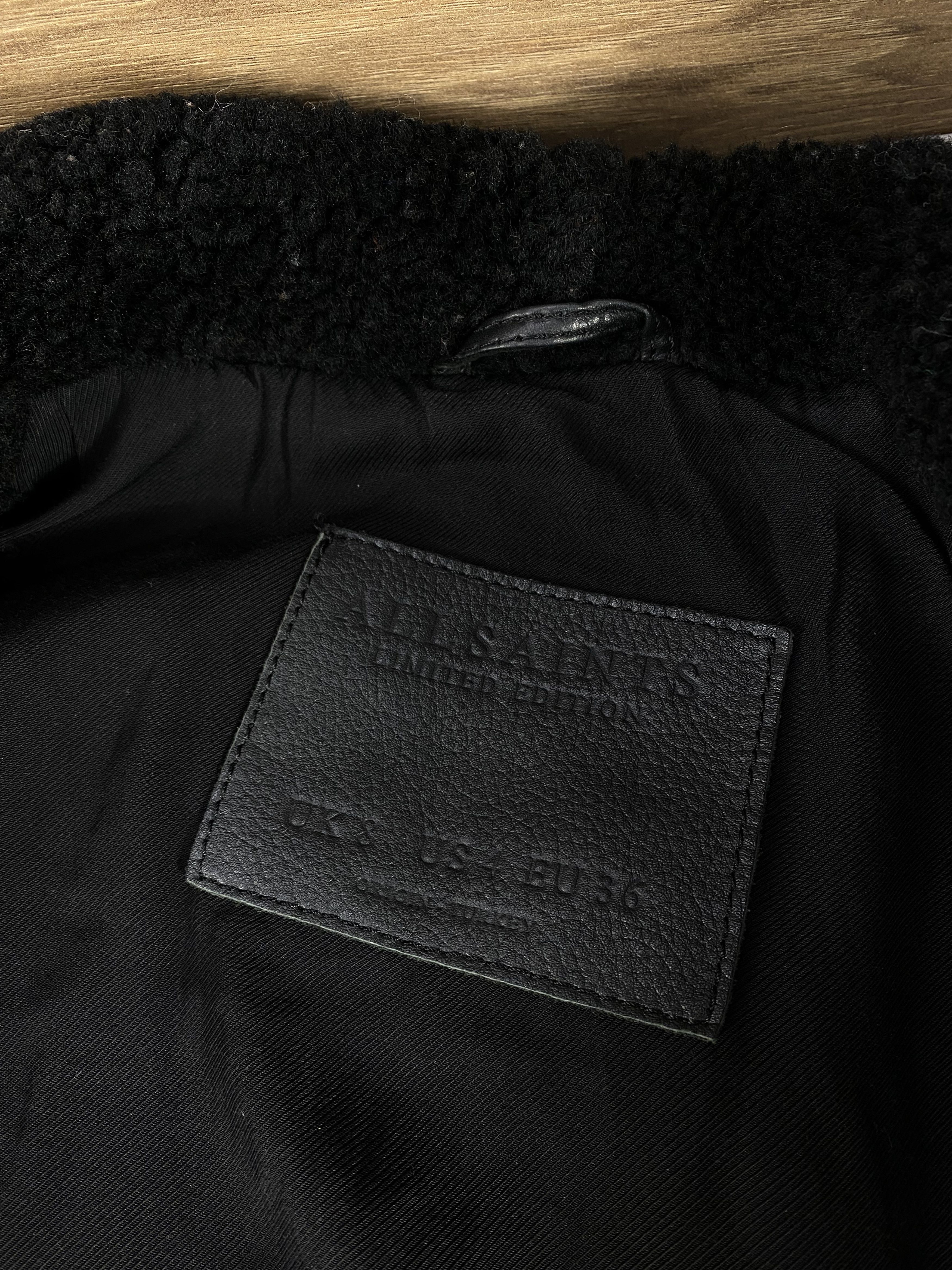 Allsaints Allsaints Bayes Shearling Leather Jacket Limited Edition Size S / US 4 / IT 40 - 11 Thumbnail