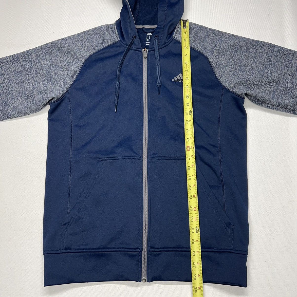 Adidas Adidas Hoodie Blue Climawarm Sweatshirt Full Zip Sweater Size US M / EU 48-50 / 2 - 18 Thumbnail