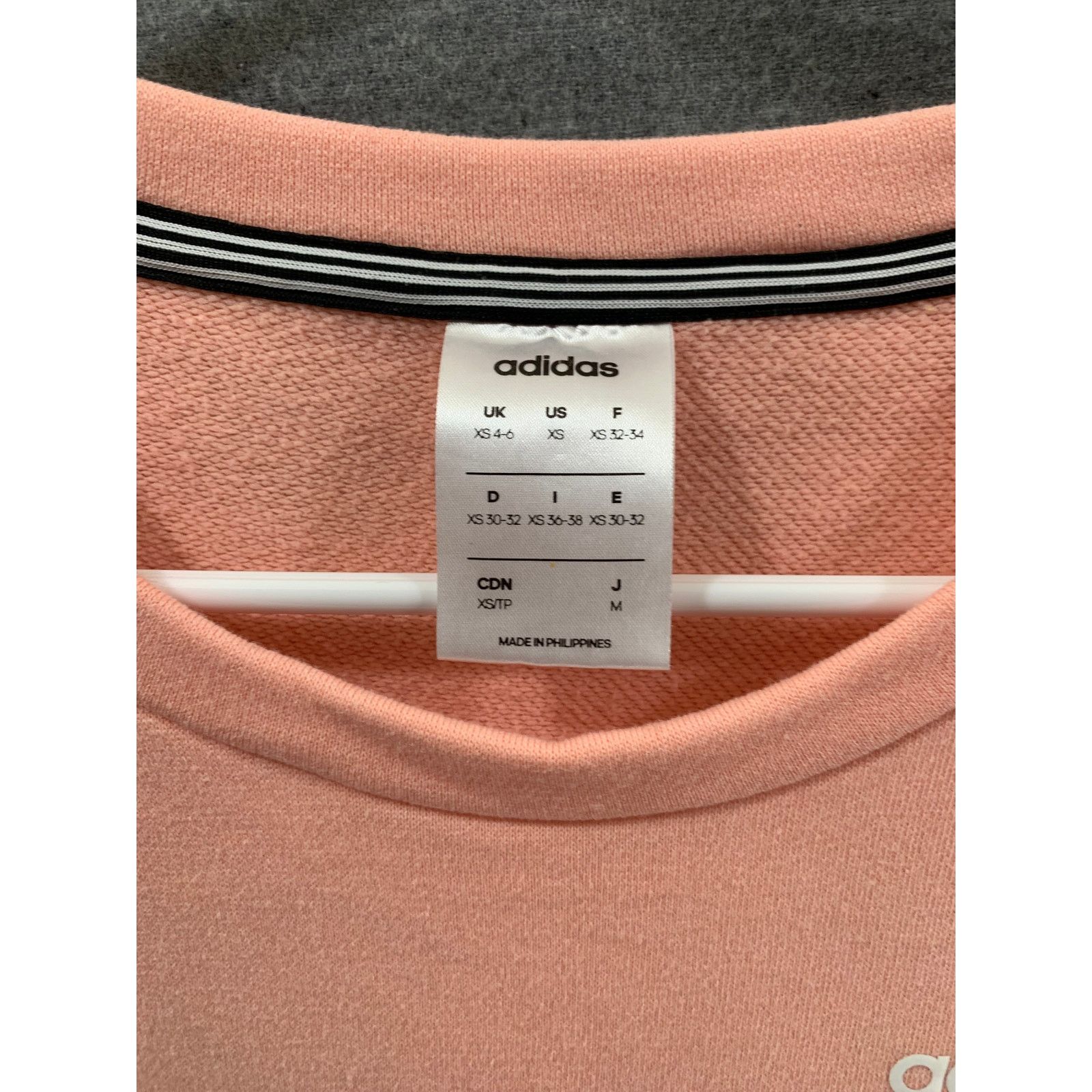 Adidas Adidas Sweater Womens Extra Small Orange Pullover Size XS / US 0-2 / IT 36-38 - 3 Thumbnail