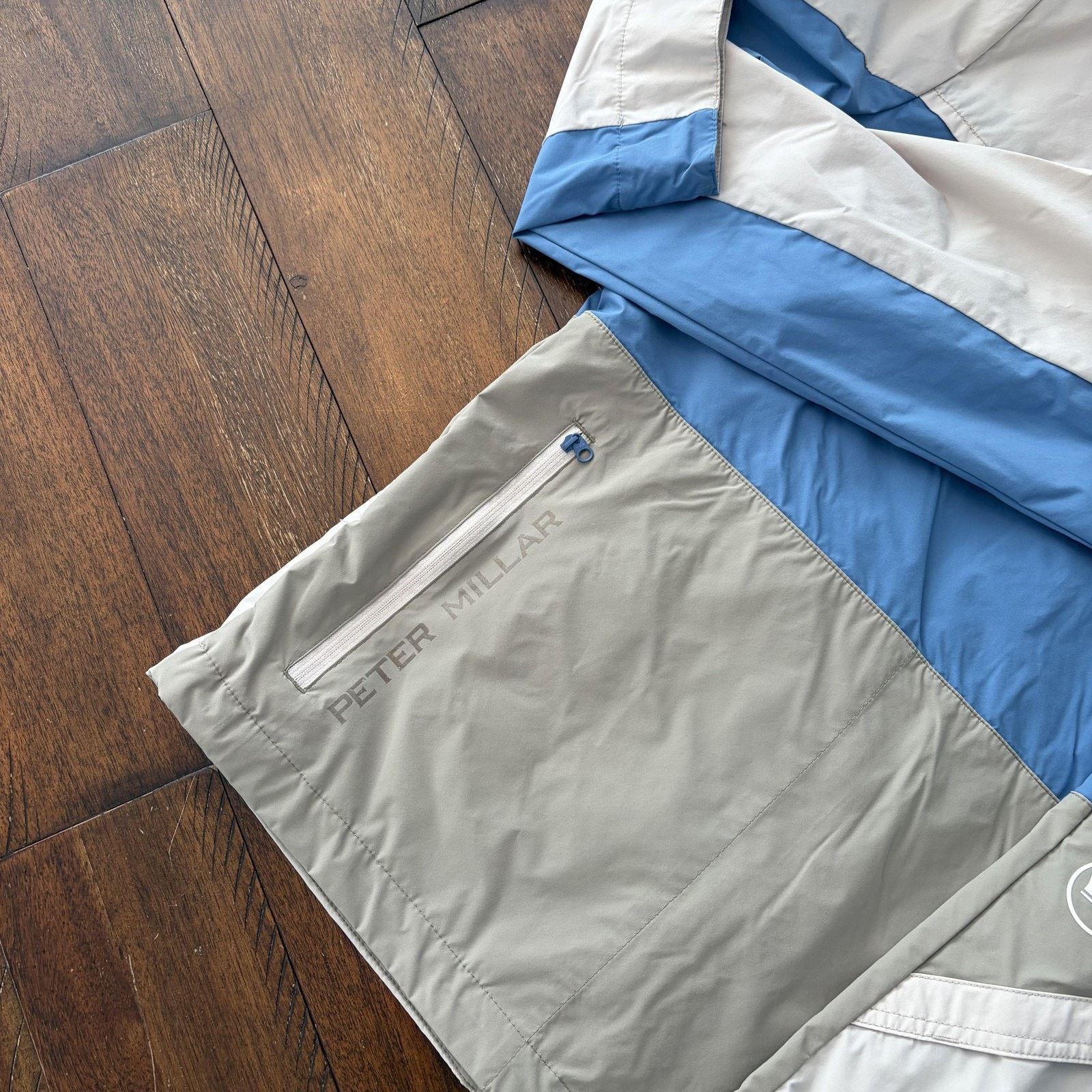 Peter Millar Peter Millar Jacket Mens Medium Beige Blue Colorblock Full Size US M / EU 48-50 / 2 - 13 Thumbnail
