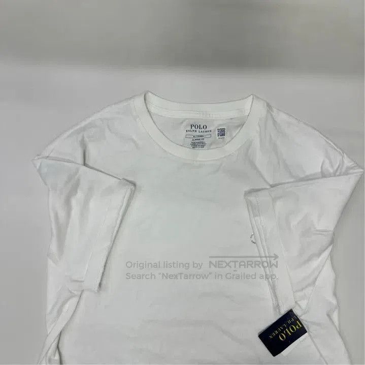 Polo Ralph Lauren Polo Ralph Lauren Logo Embroidered Solid Crew Neck T. Size US M / EU 48-50 / 2 - 6 Thumbnail