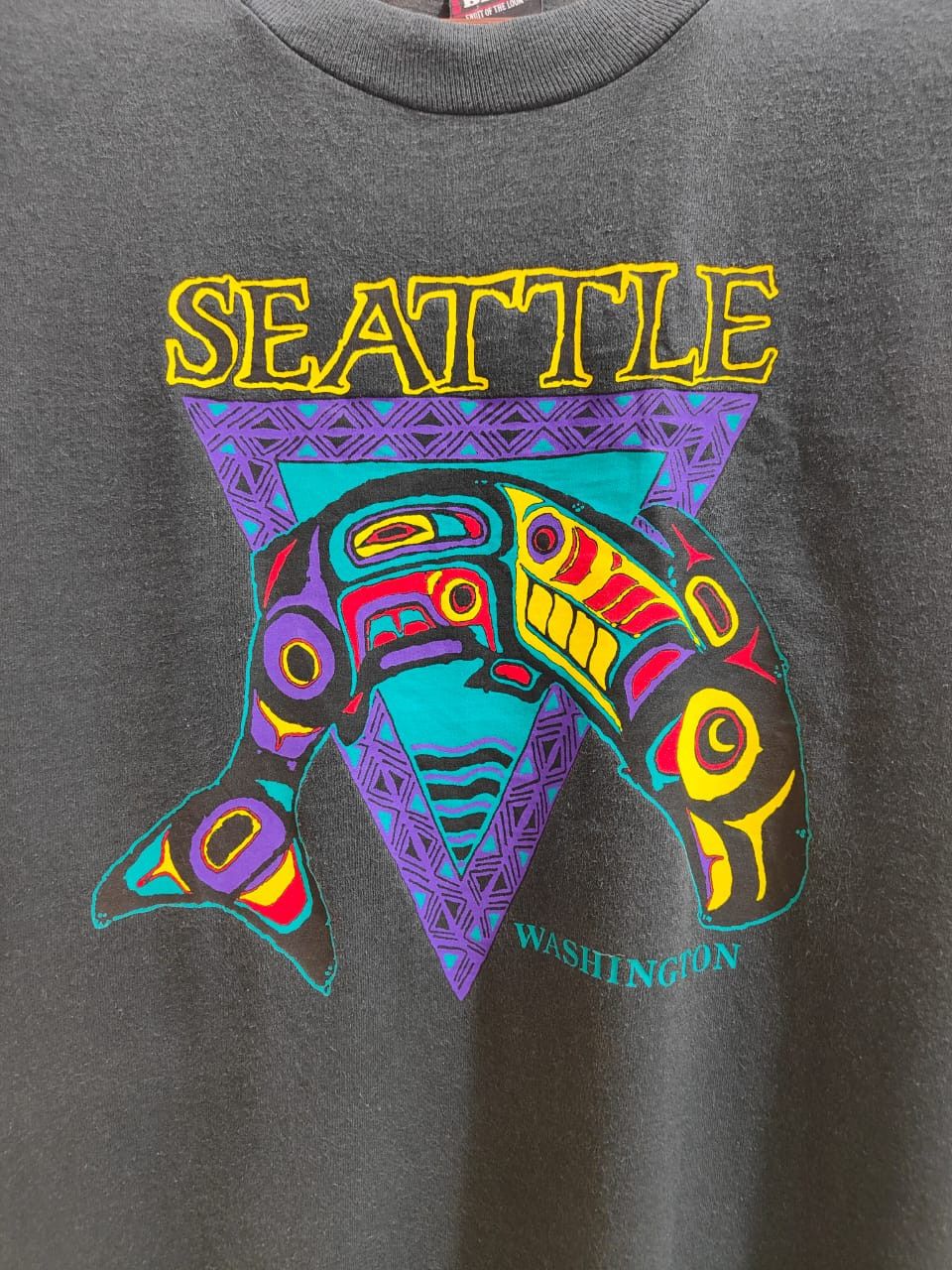 Vintage Fruit Of The Loom Usa ‘90s Seattle Single Stitch Seahawks Size US S / EU 44-46 / 1 - 11 Thumbnail