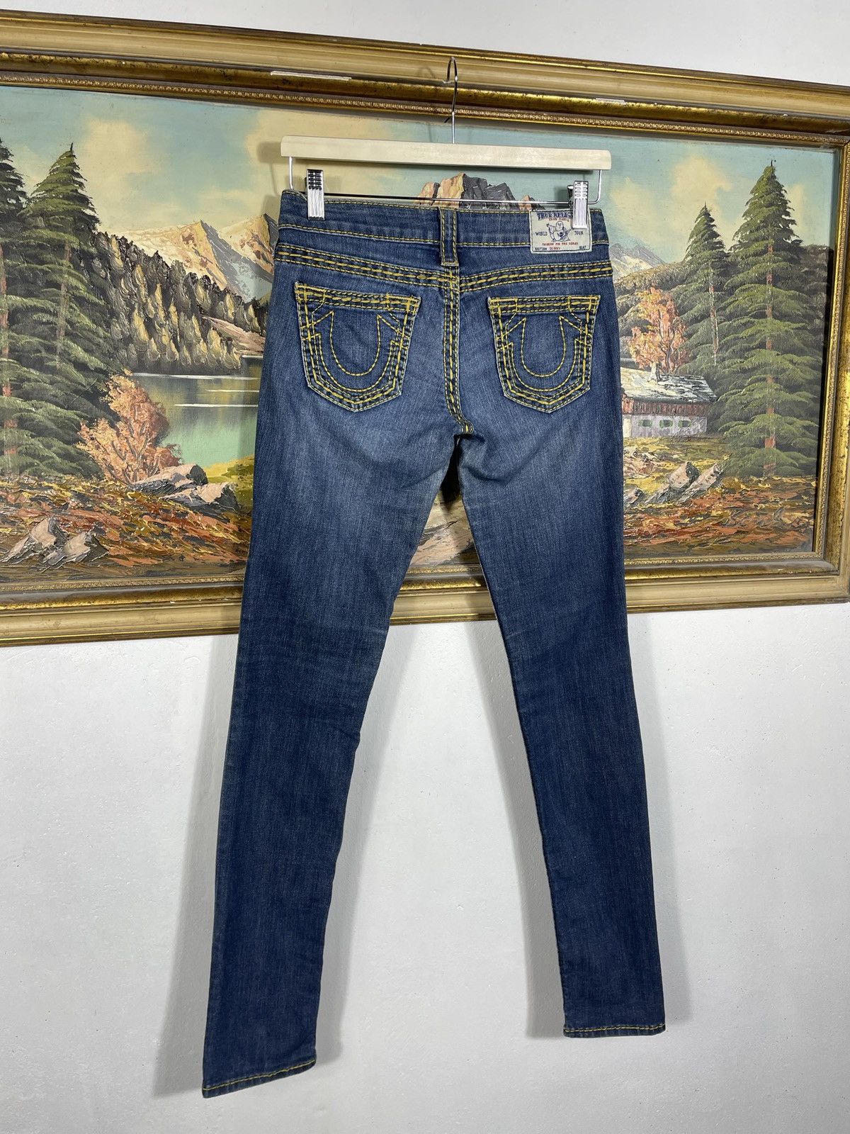 True Religion × Vintage True Religion Vintage Y2k Denim Jeans Trousers Pants Swag Size 25" / US 0 / IT 36 - 7 Thumbnail