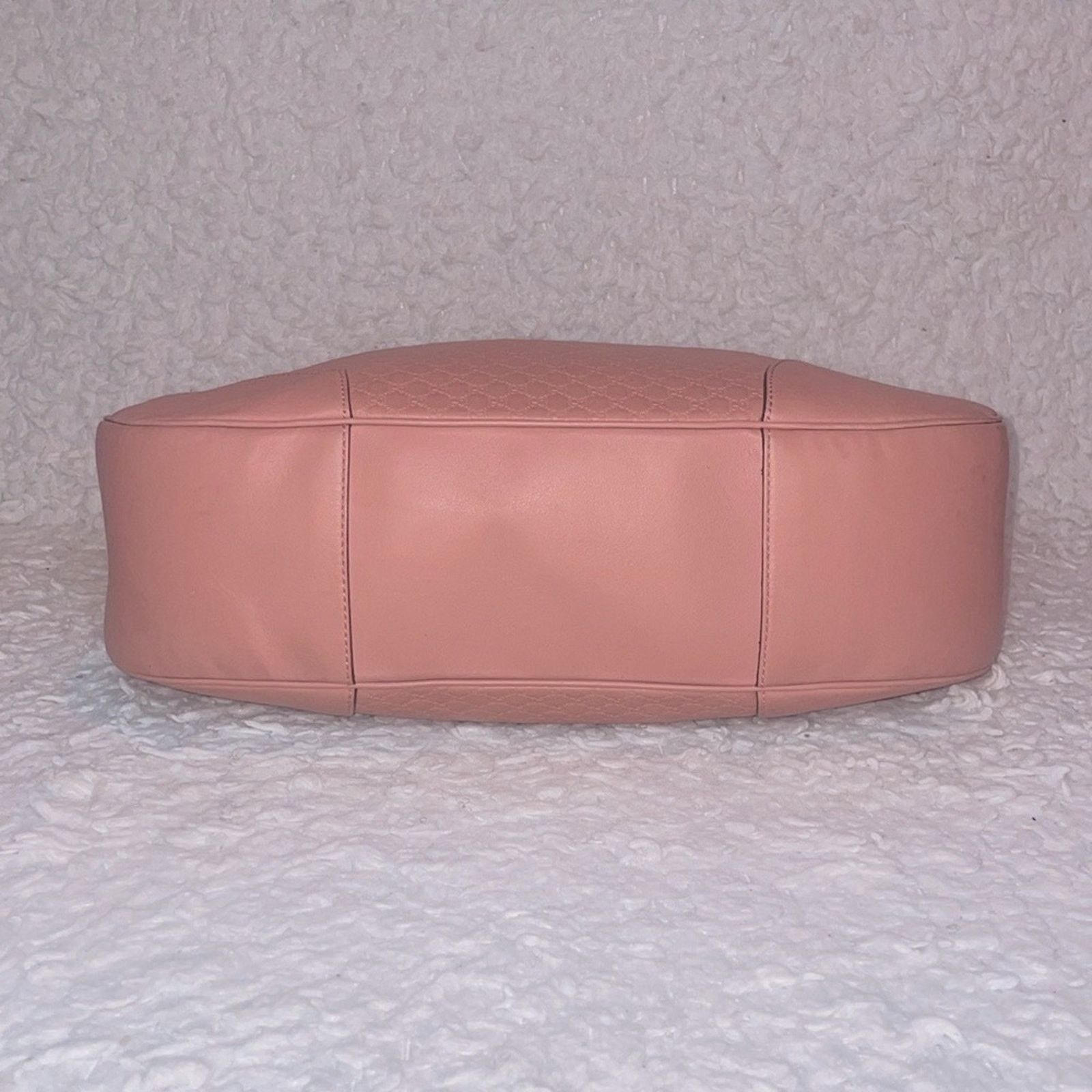 Gucci Gucci Bree Microguccissima GG Hobo Bag Pink 449244 Size ONE SIZE - 9 Thumbnail