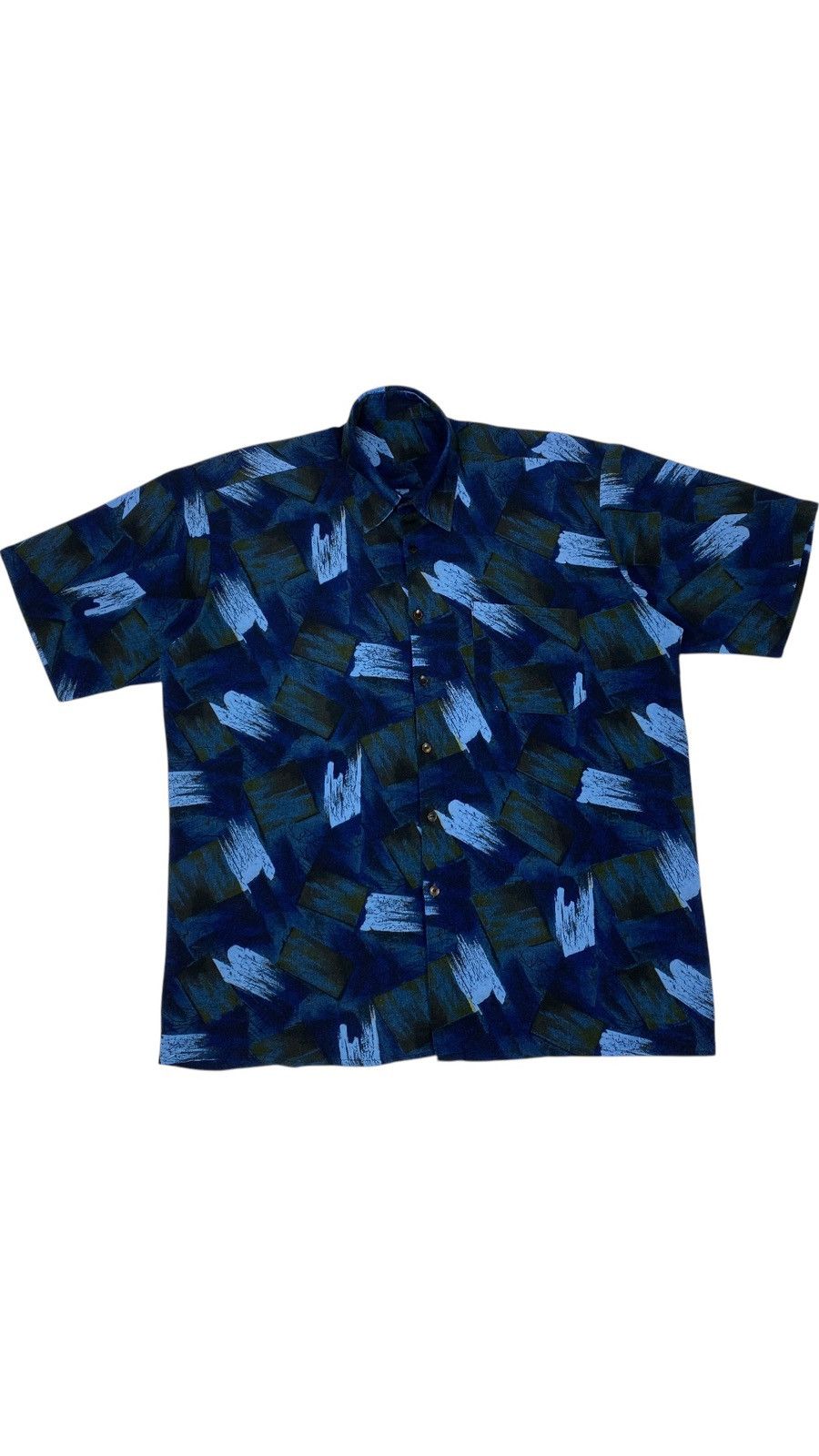 Vintage Vintage 90s Crazy Abstract Hawaiian Festival Party Shirt Size US XL / EU 56 / 4 - 1 Thumbnail