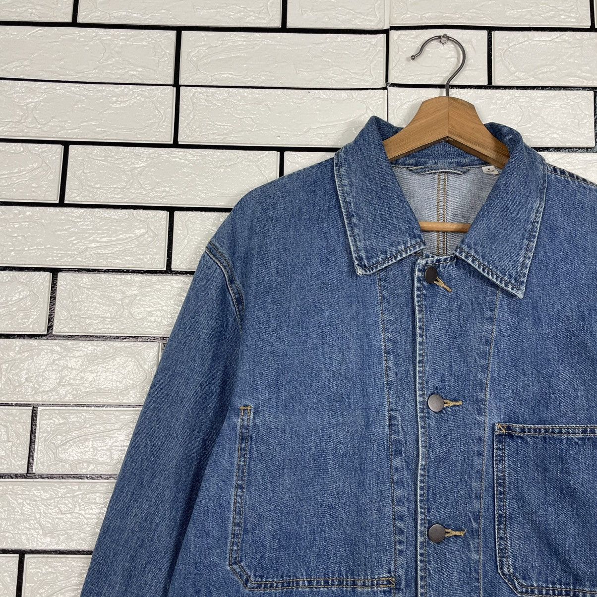 Lemaire × Uniqlo Uniqlo U Lemaire Denim Jacket Size US M / EU 48-50 / 2 - 6 Thumbnail