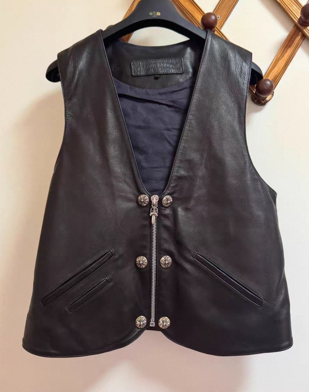 Chrome Hearts CHROME HEARTS Size L Six silver buckle sword zipper classic Size US L / EU 52-54 / 3 - 2 Thumbnail