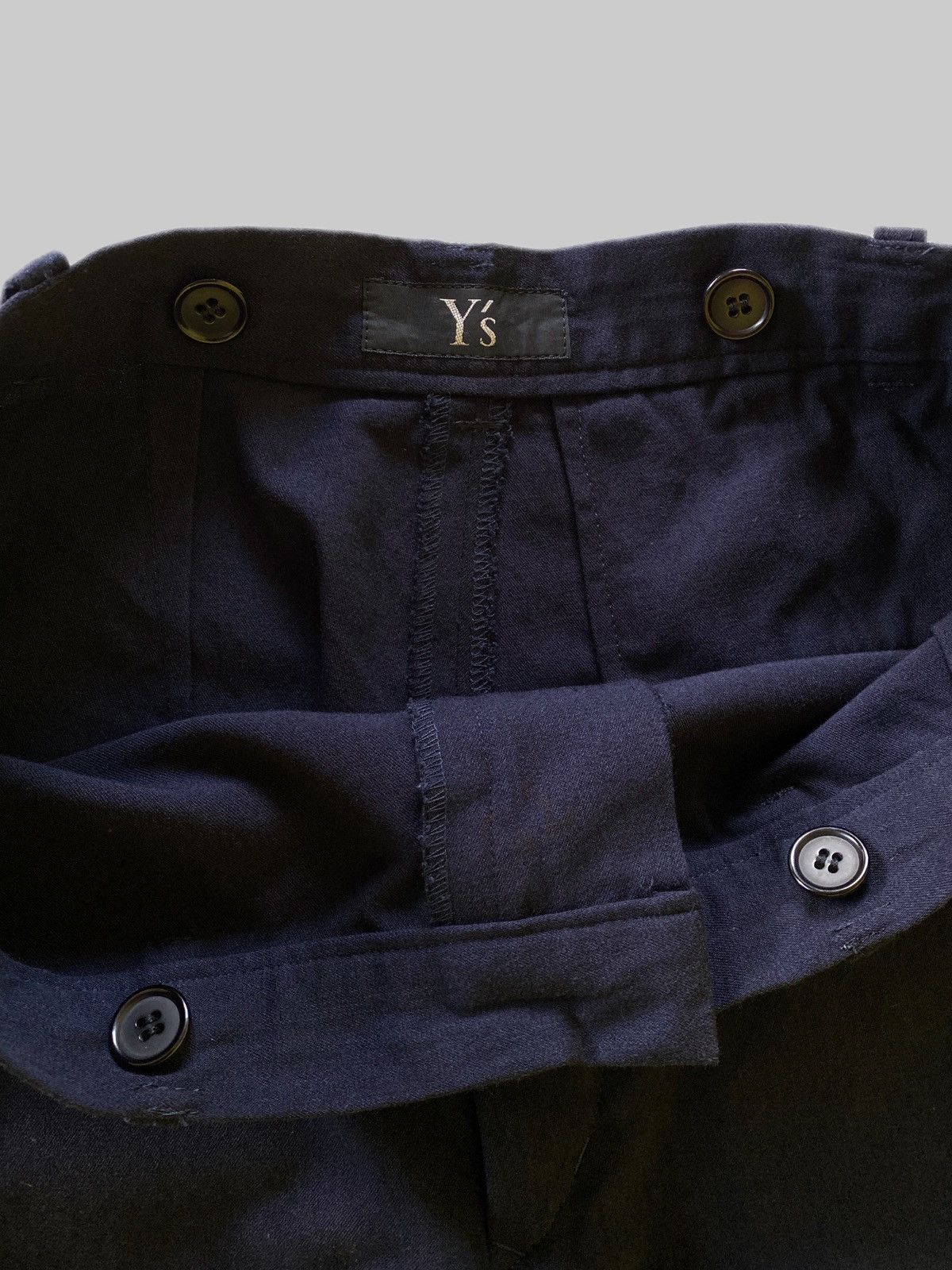 Yohji Yamamoto Y’s Yohji Yamamoto Embroidered Wide Pants Size US 30 / EU 46 - 2 Thumbnail