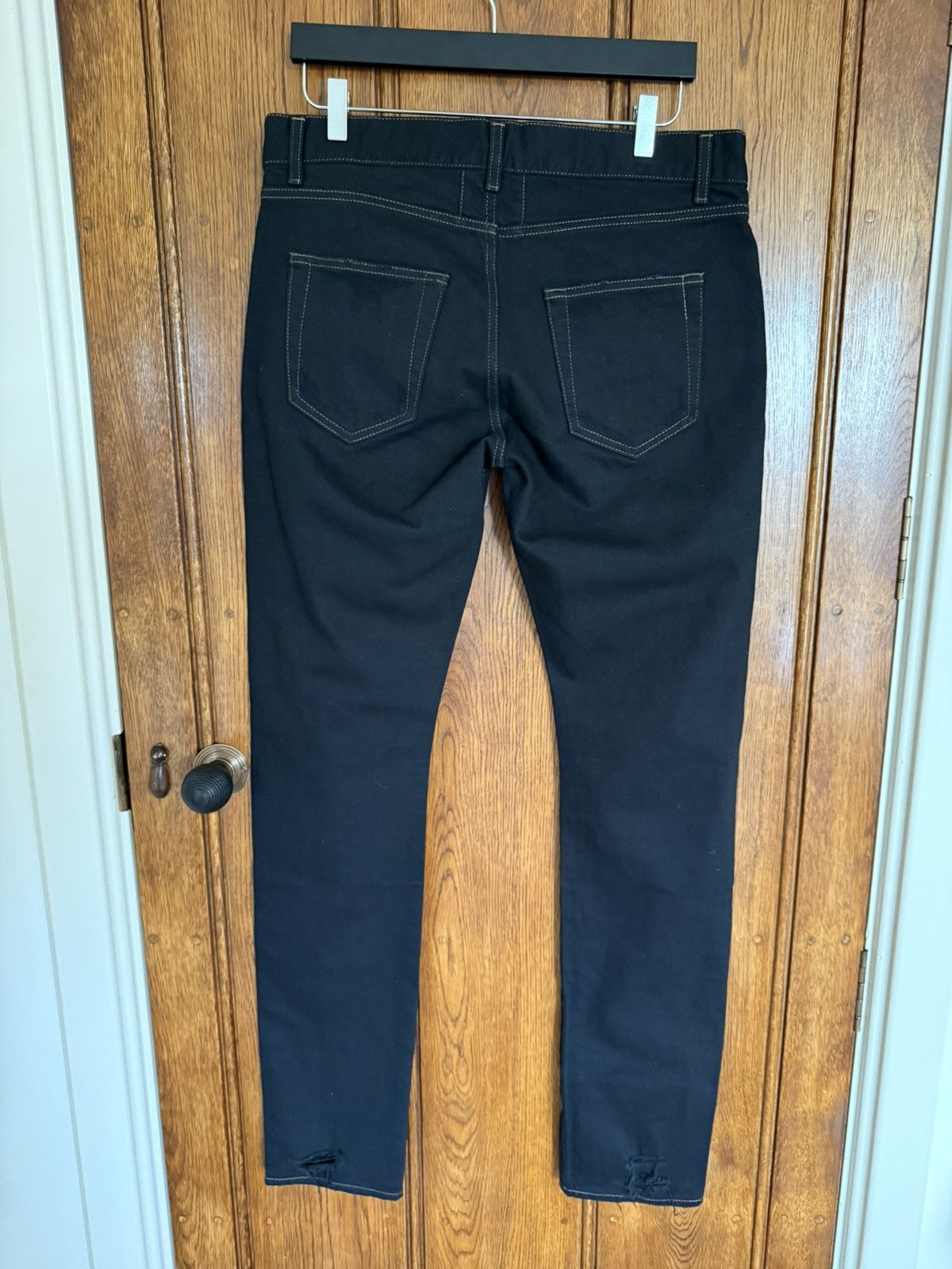 Saint Laurent Paris SS16 Saint Laurent surf sound crash trash black ripped jeans Size US 32 / EU 48 - 18 Thumbnail