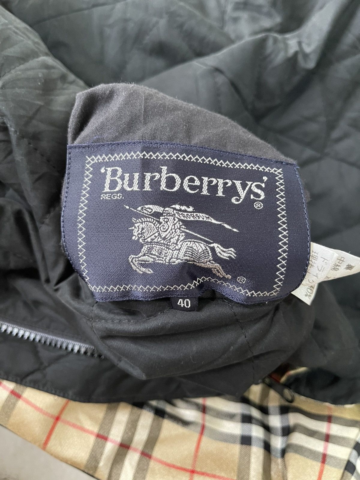 Burberry Burberry Nova Check Reversible Jacket c1 Size US L / EU 52-54 / 3 - 13 Thumbnail