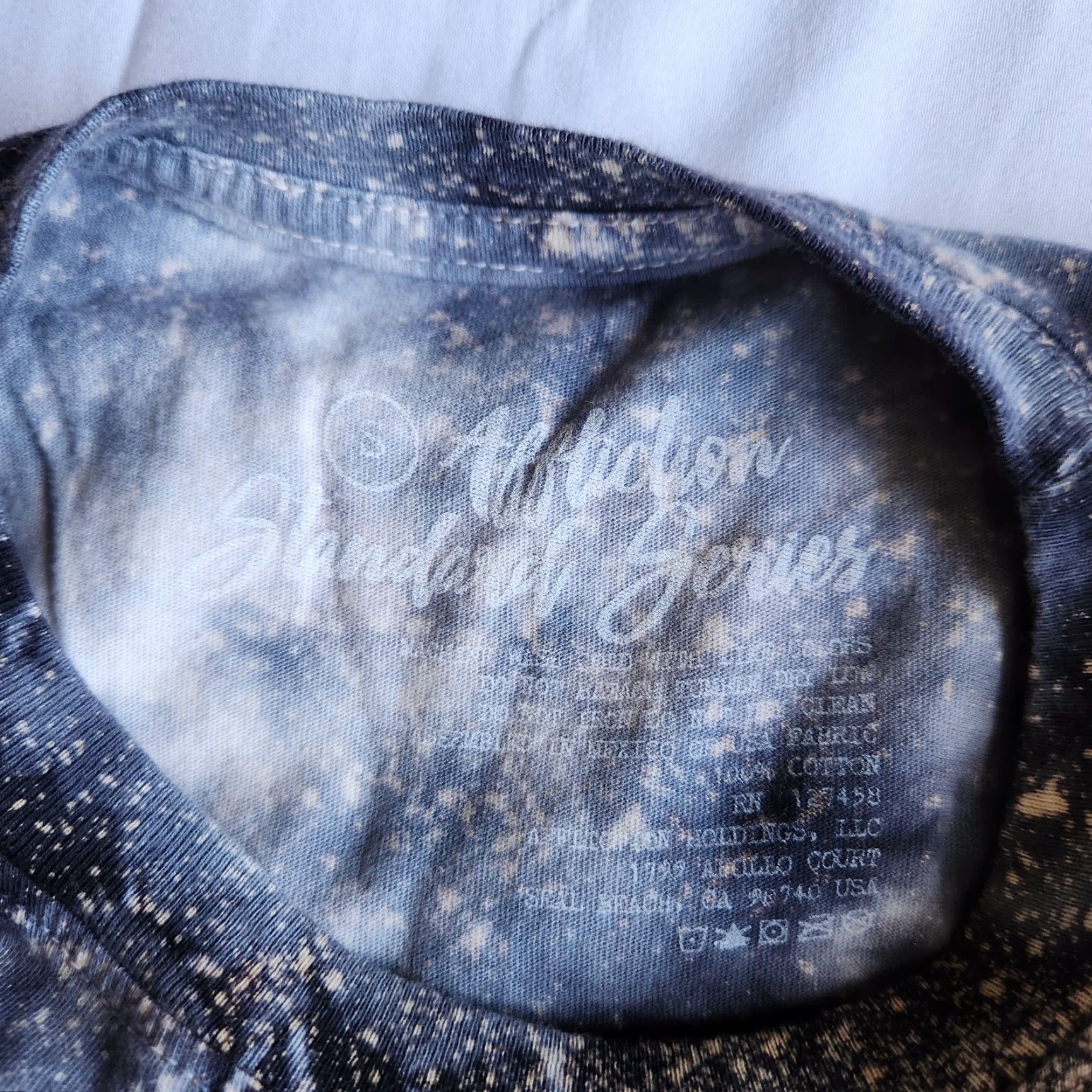 Affliction Affliction Standard Series Women's SM Galaxy Distressed T-Shirt Biker Grunge Y2K Tee Size S / US 4 / IT 40 - 5 Thumbnail