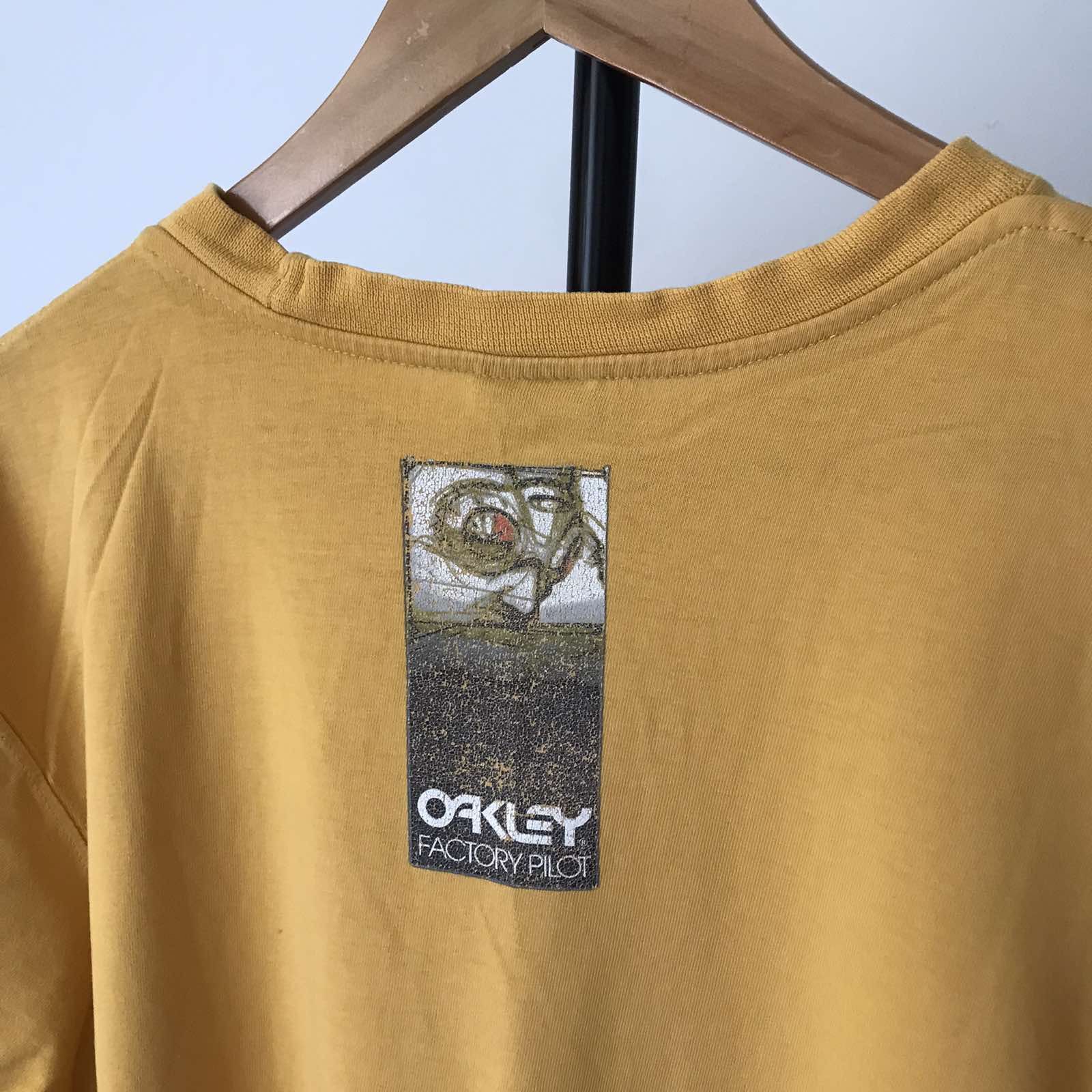 Oakley Vintage Oakley Factory Pilot Vintage Oakley T shirt 90s Size US M / EU 48-50 / 2 - 7 Thumbnail