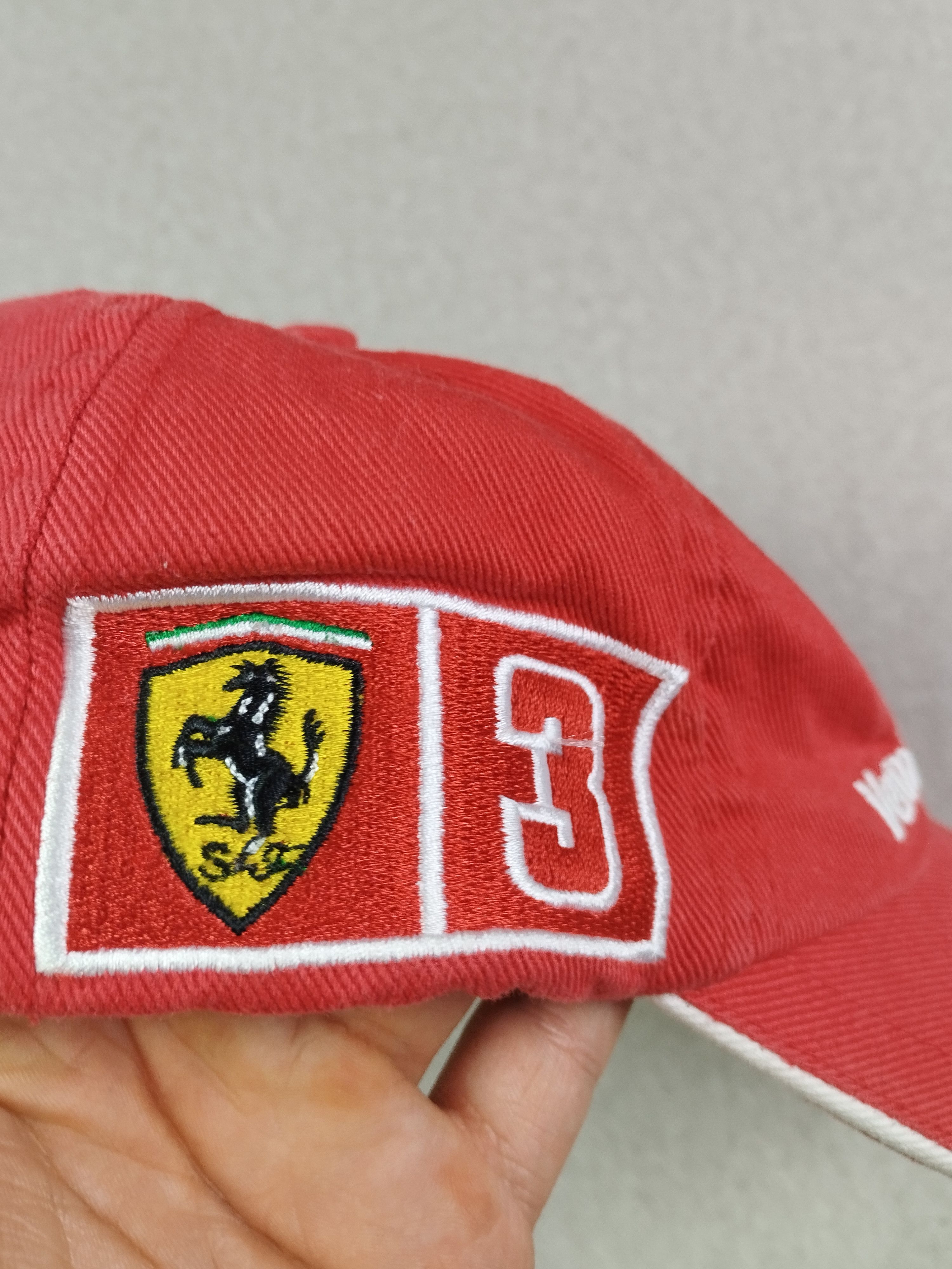 Ferrari Schumacher Formula 1 Champ Ferrari Hat 2000 Racing OS Cap Size ONE SIZE - 7 Thumbnail