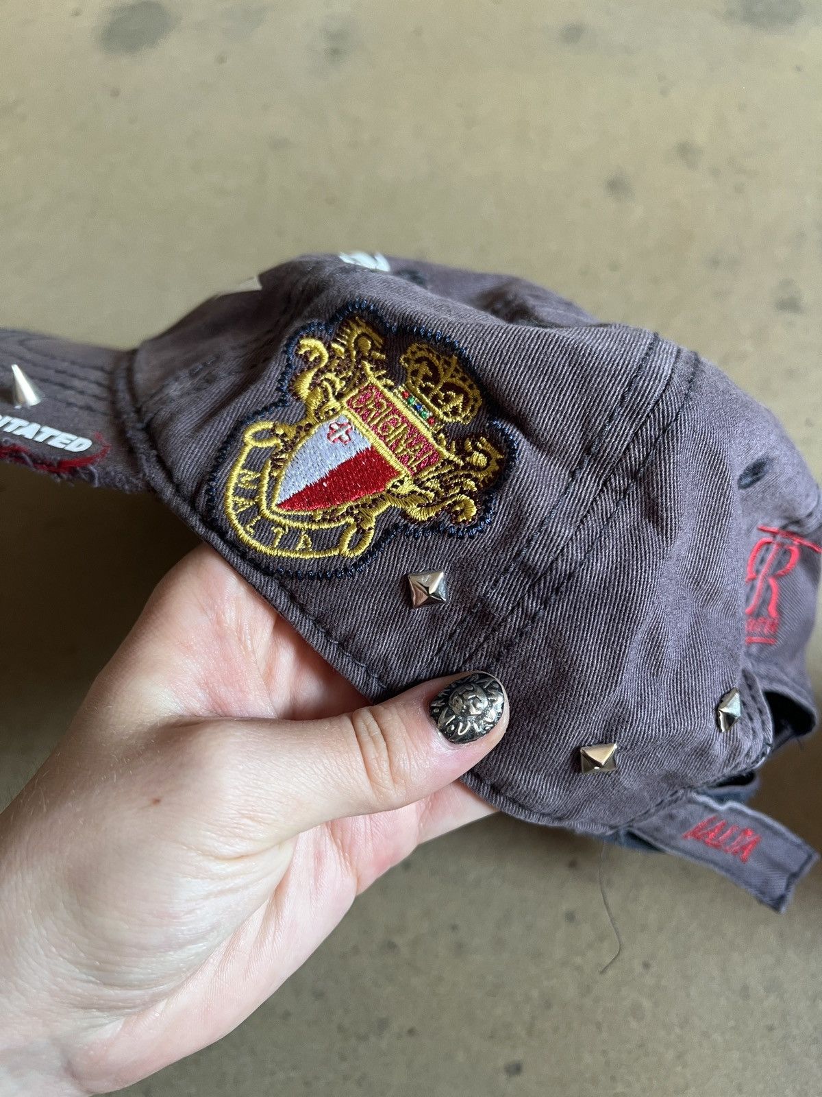 Other Distressed vintage cap custom made opium hat Size ONE SIZE - 5 Thumbnail