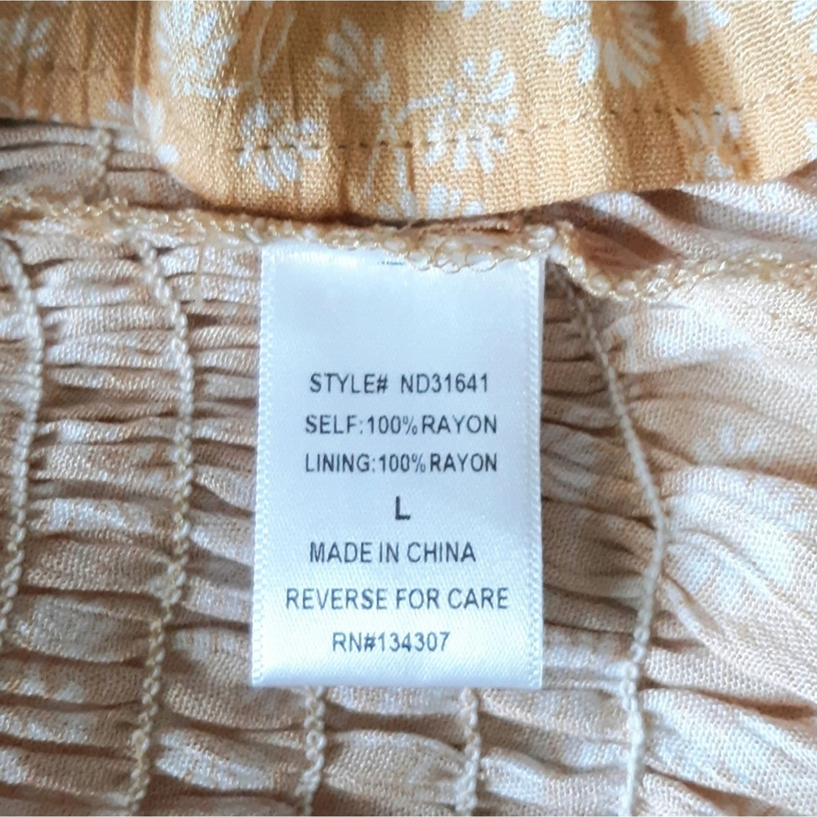 Urban Outfitters Urban Outfitters Lumiere Smocked Dress Size L / US 10 / IT 46 - 8 Thumbnail
