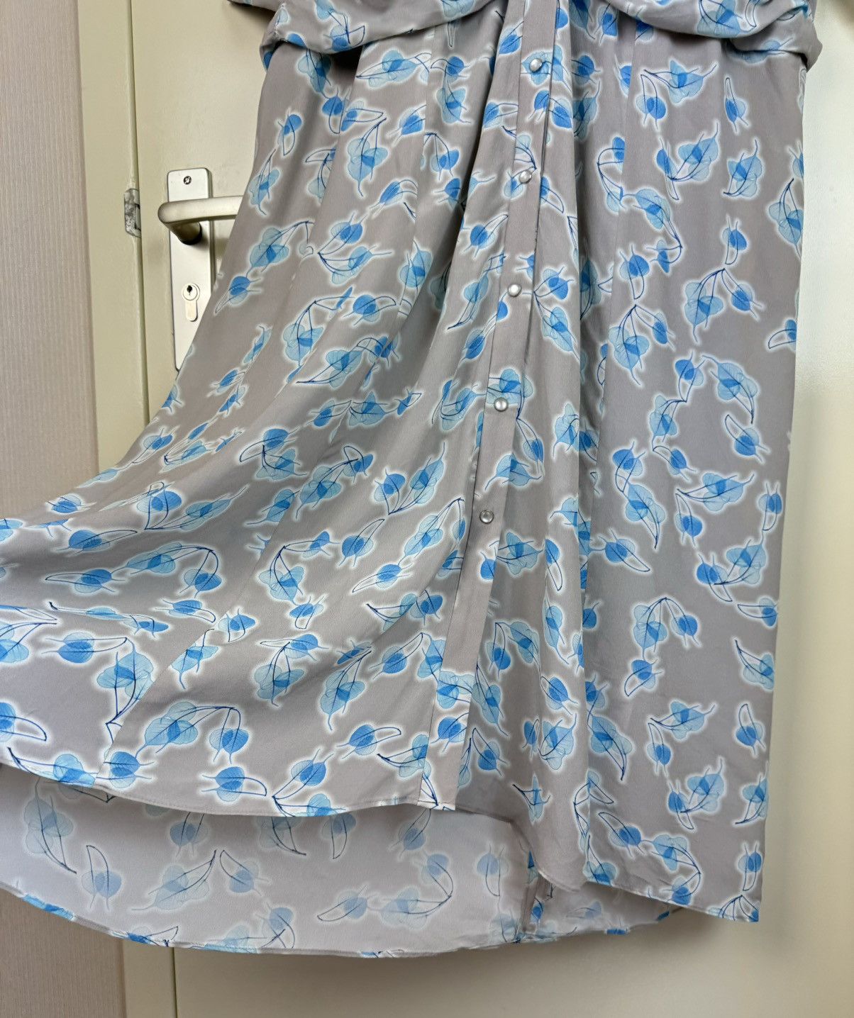 DOROTHEE SCHUMACHER Dorothee Schumacher silk leaves floral maxi dress gown L Size L / US 10 / IT 46 - 5 Thumbnail