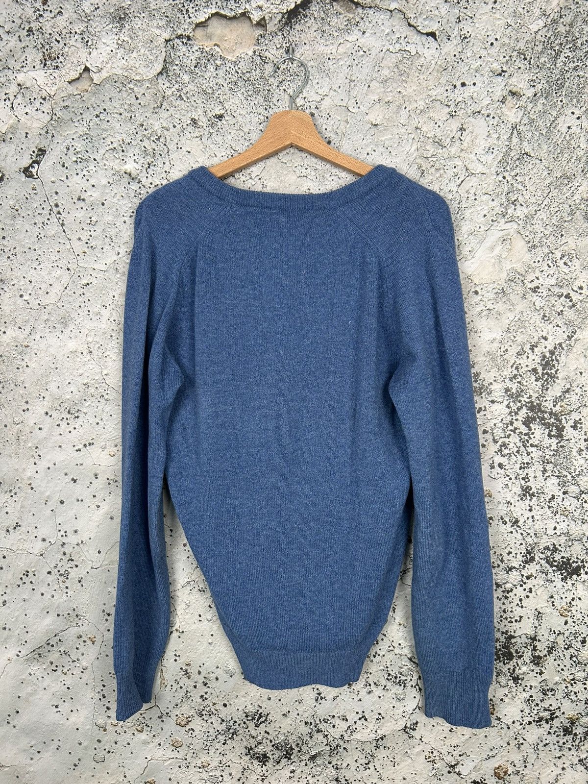 Lyle & Scott Lyle & Scott Blue Knit Sweater Avant Garde Vintage Size US M / EU 48-50 / 2 - 5 Thumbnail
