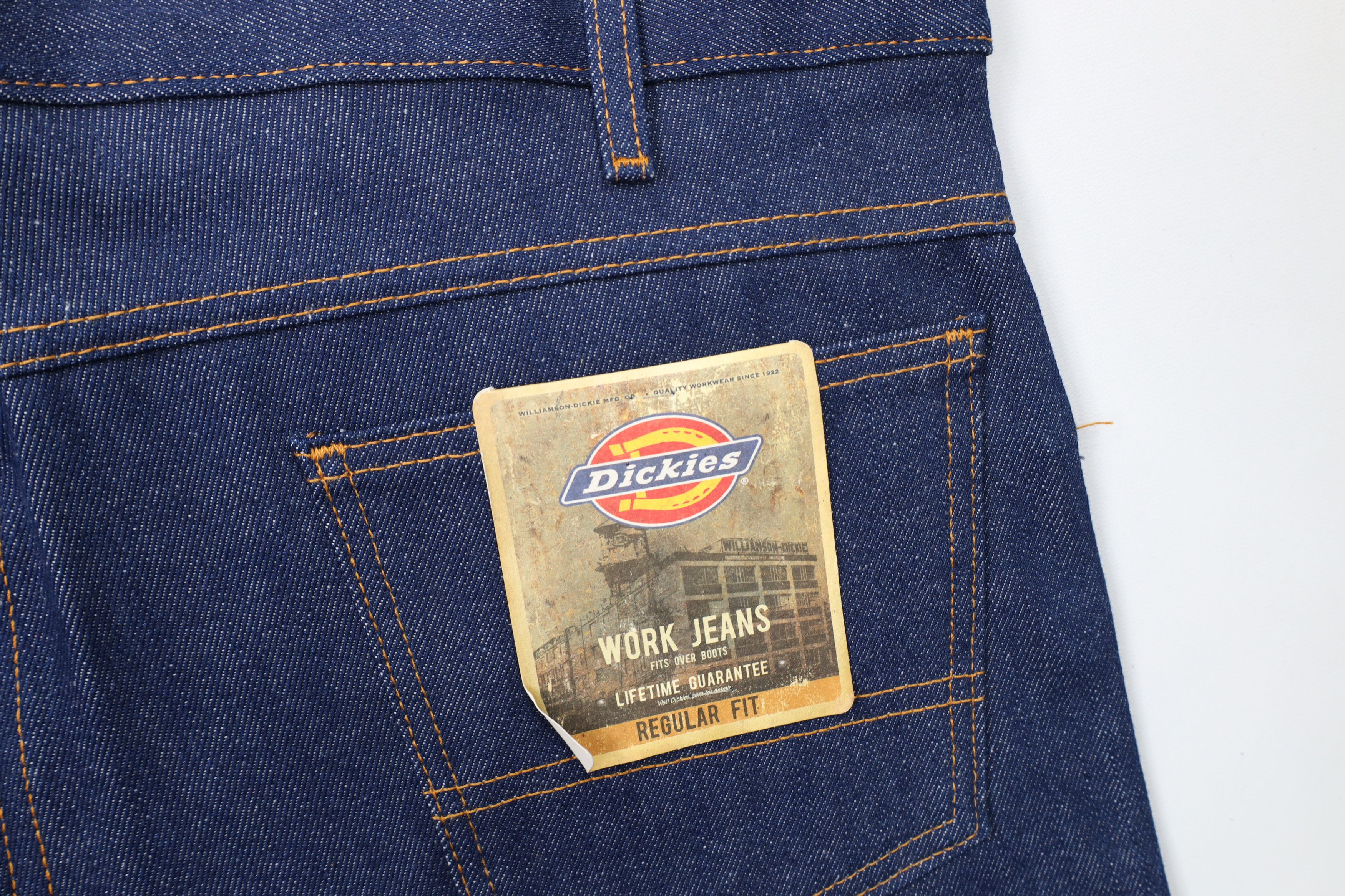 Dickies Deadstock Vintage Y2K Dickies Wide Leg Denim Jeans Indigo Size US 40 / EU 56 - 13 Thumbnail