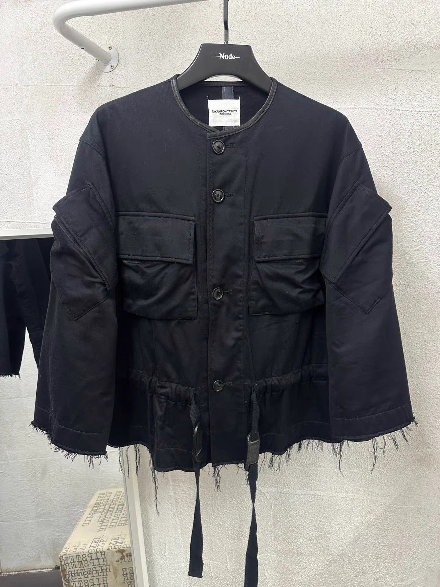 Takahiromiyashita The Soloist. Takahiro Miyashita Crew Neck Shearling Jacket K20 Size US S / EU 44-46 / 1 - 1 Thumbnail