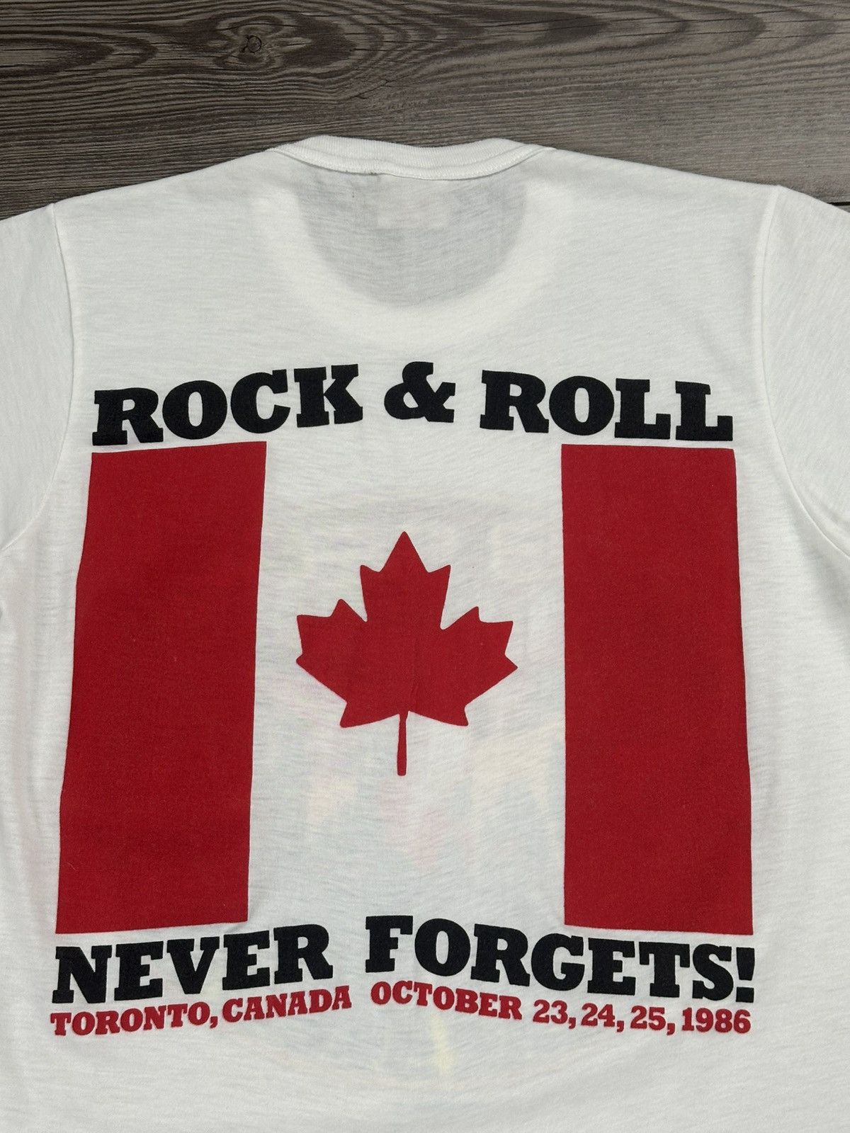 Band Tees 80’s Bob Seger & The Silver Bullet Band Ringer T Shirt Size US S / EU 44-46 / 1 - 4 Thumbnail
