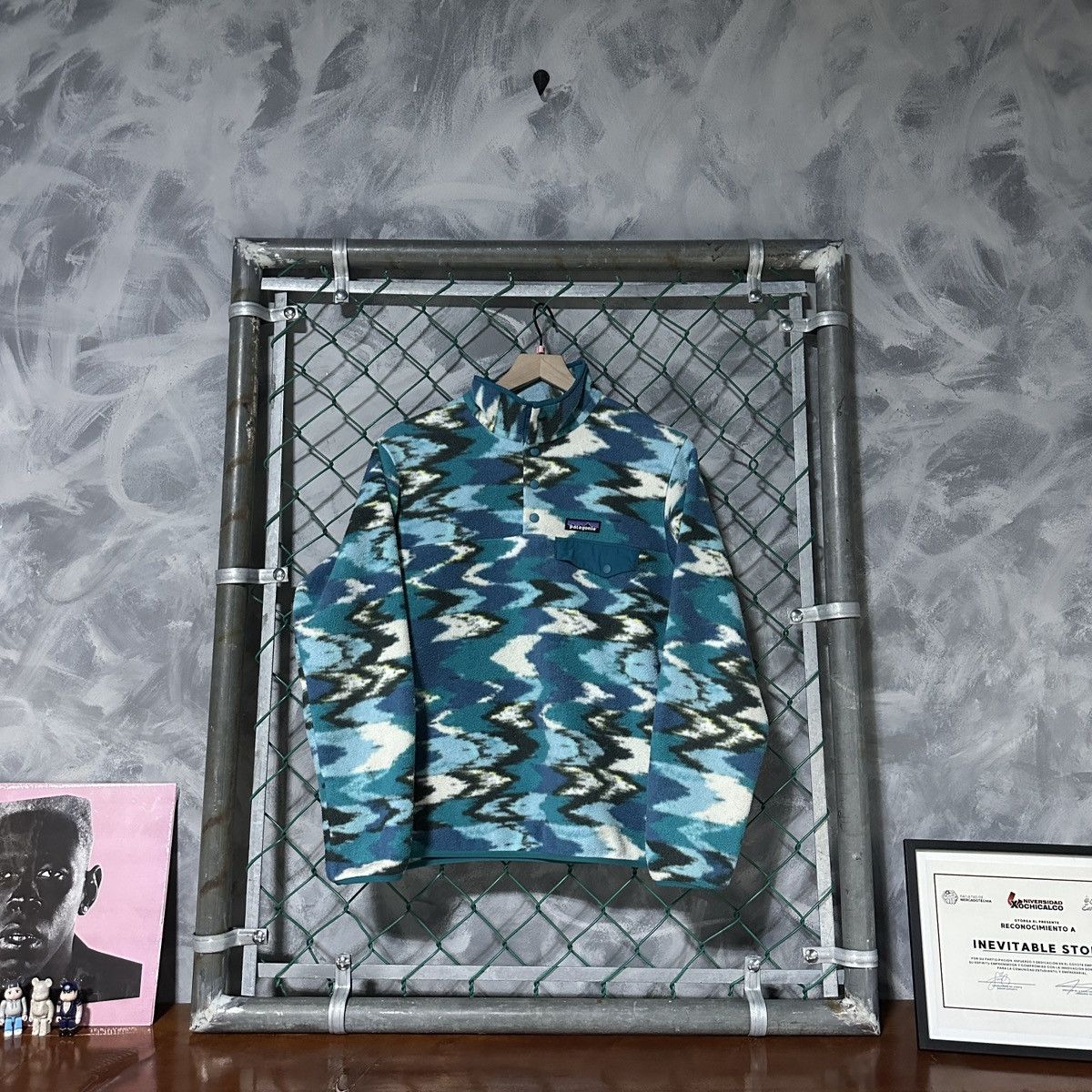 Patagonia patagonia synchilla fleece pullover snap-t aztec waves Size S / US 4 / IT 40 - 1 Thumbnail
