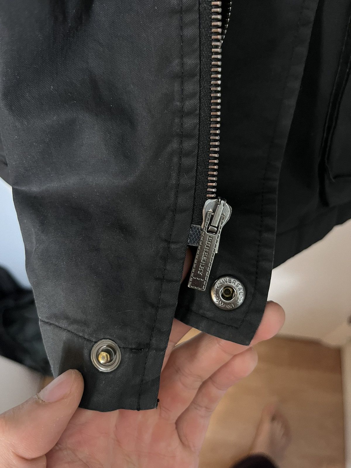 Burberry Burberry Waxed Jacket (detachable hood) Size US L / EU 52-54 / 3 - 9 Thumbnail