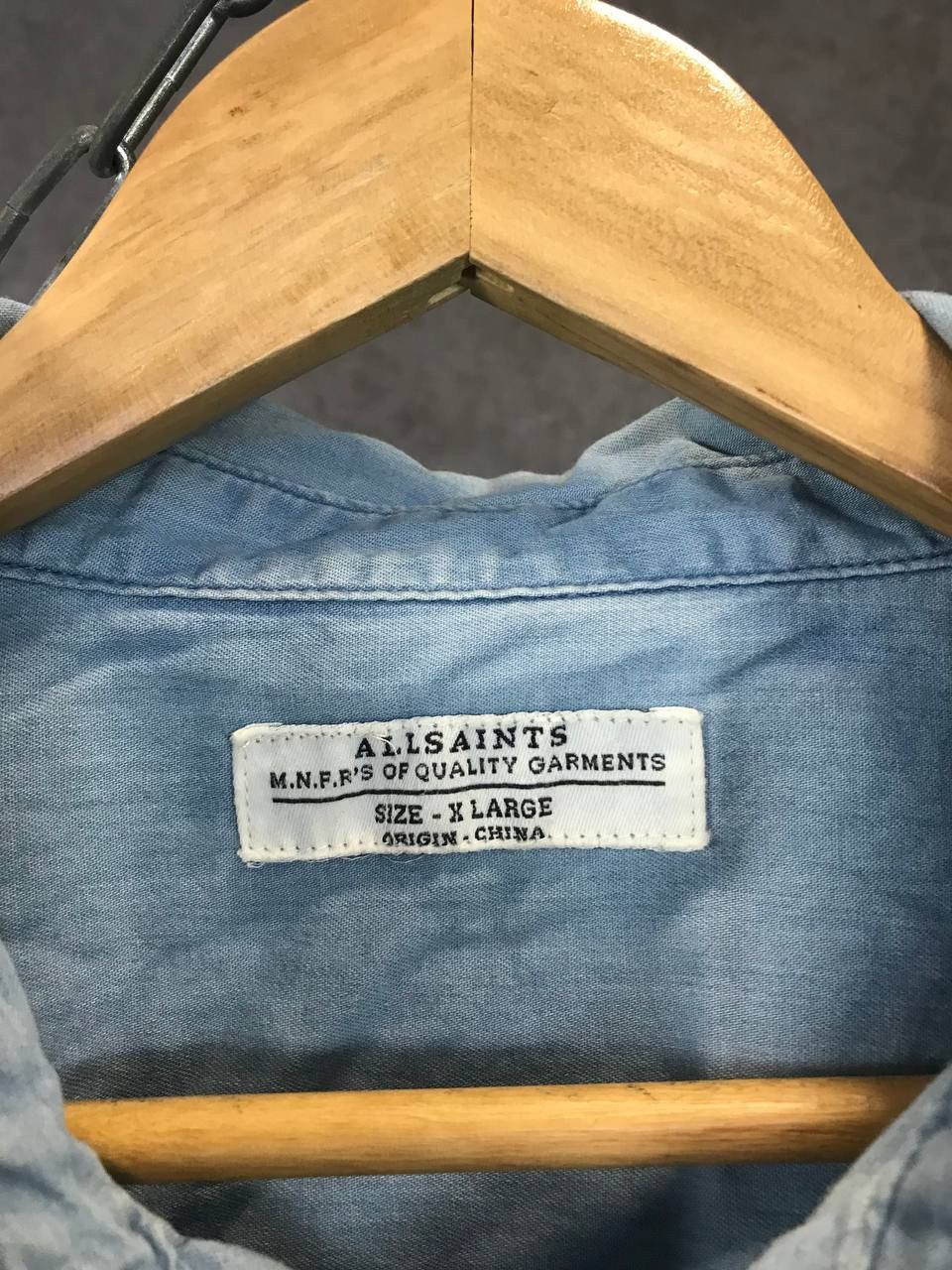 Allsaints Allsaints designer shirt Size US XL / EU 56 / 4 - 4 Thumbnail