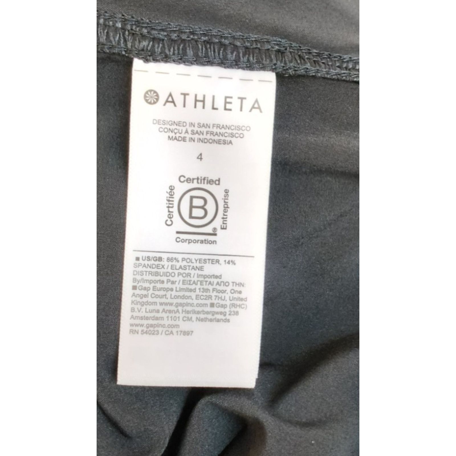 Athleta Athleta Brooklyn Heights Cargo Skirt Women's 4 Black NWT Size 27" / US 4 / IT 40 - 8 Thumbnail