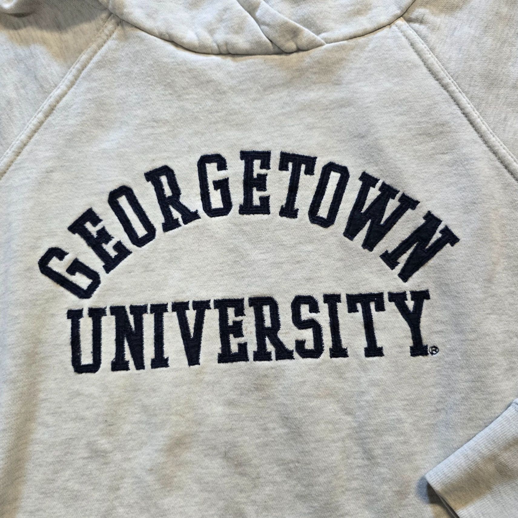 Vintage Georgetown University Sweatshirt Mens Hoodie Gray Medium Regular Pullover University Lounge Casual Basic League Shirt? Size US M / EU 48-50 / 2 - 3 Thumbnail