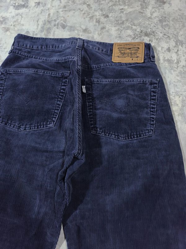 Levi's Vintage Clothing vintage 96 made in italy levis corduroy 551 white tab 31x32 Size US 29 - 4 Thumbnail