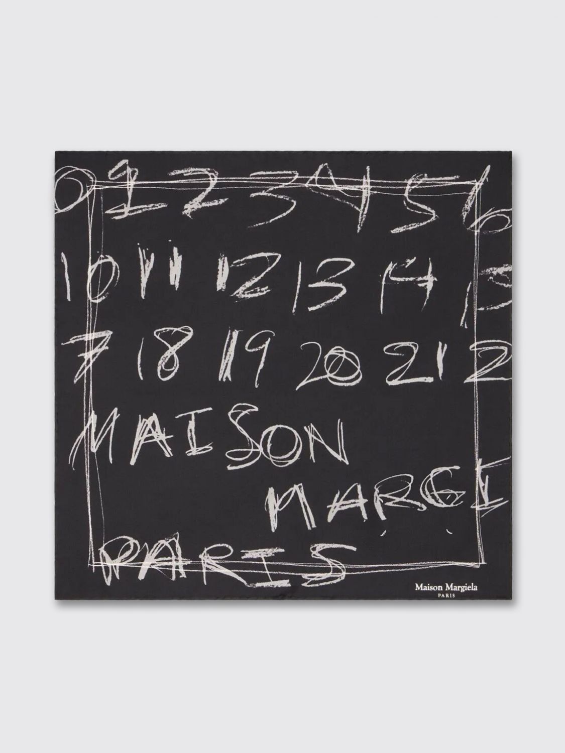 Maison Margiela Maison Margiela Neck Scarf Woman Black Size ONE SIZE - 1 Thumbnail
