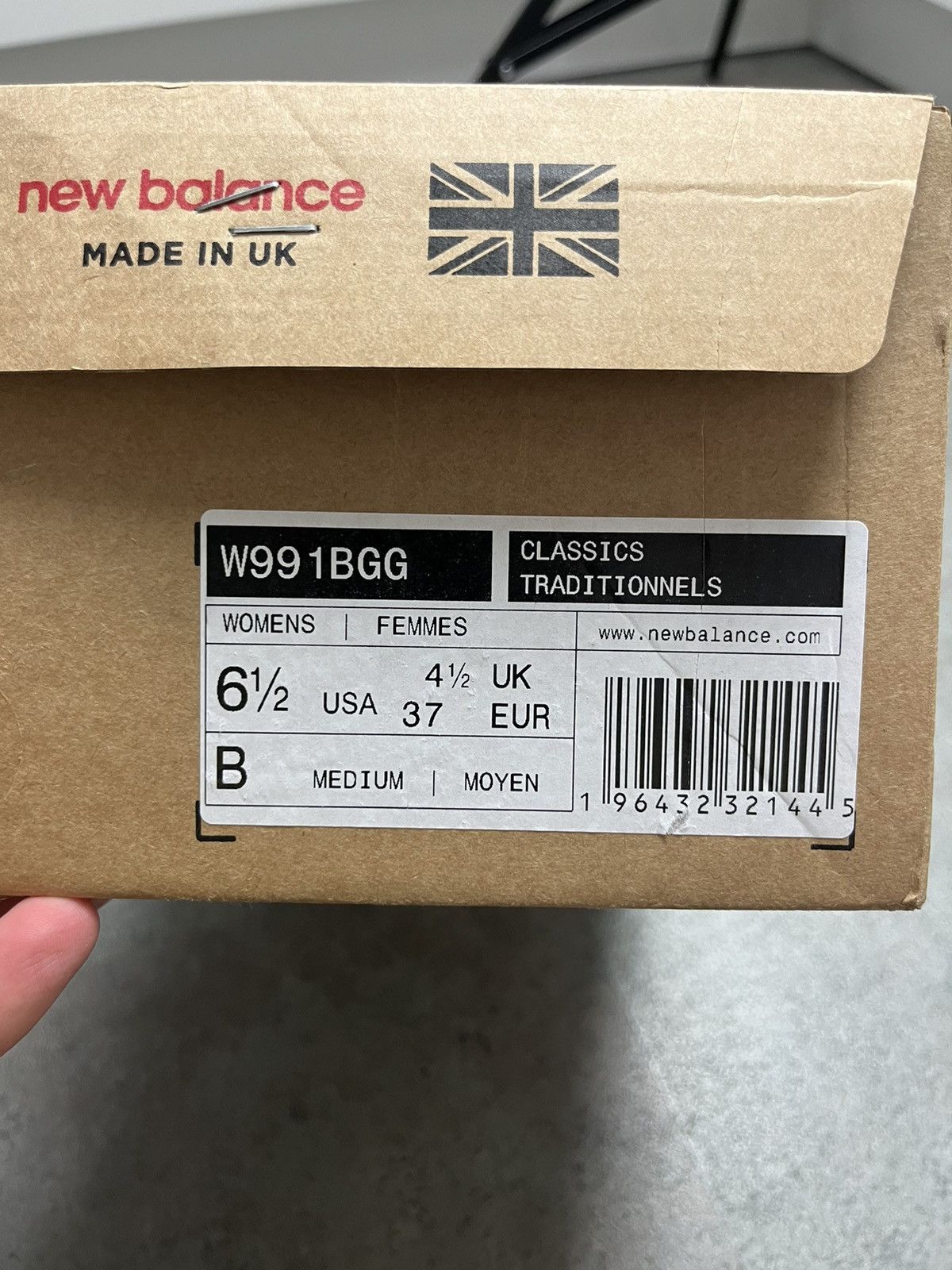 Japanese Brand × New Balance Sneakers New Balance 991 made in England new Size US 7 / IT 37 - 18 Thumbnail