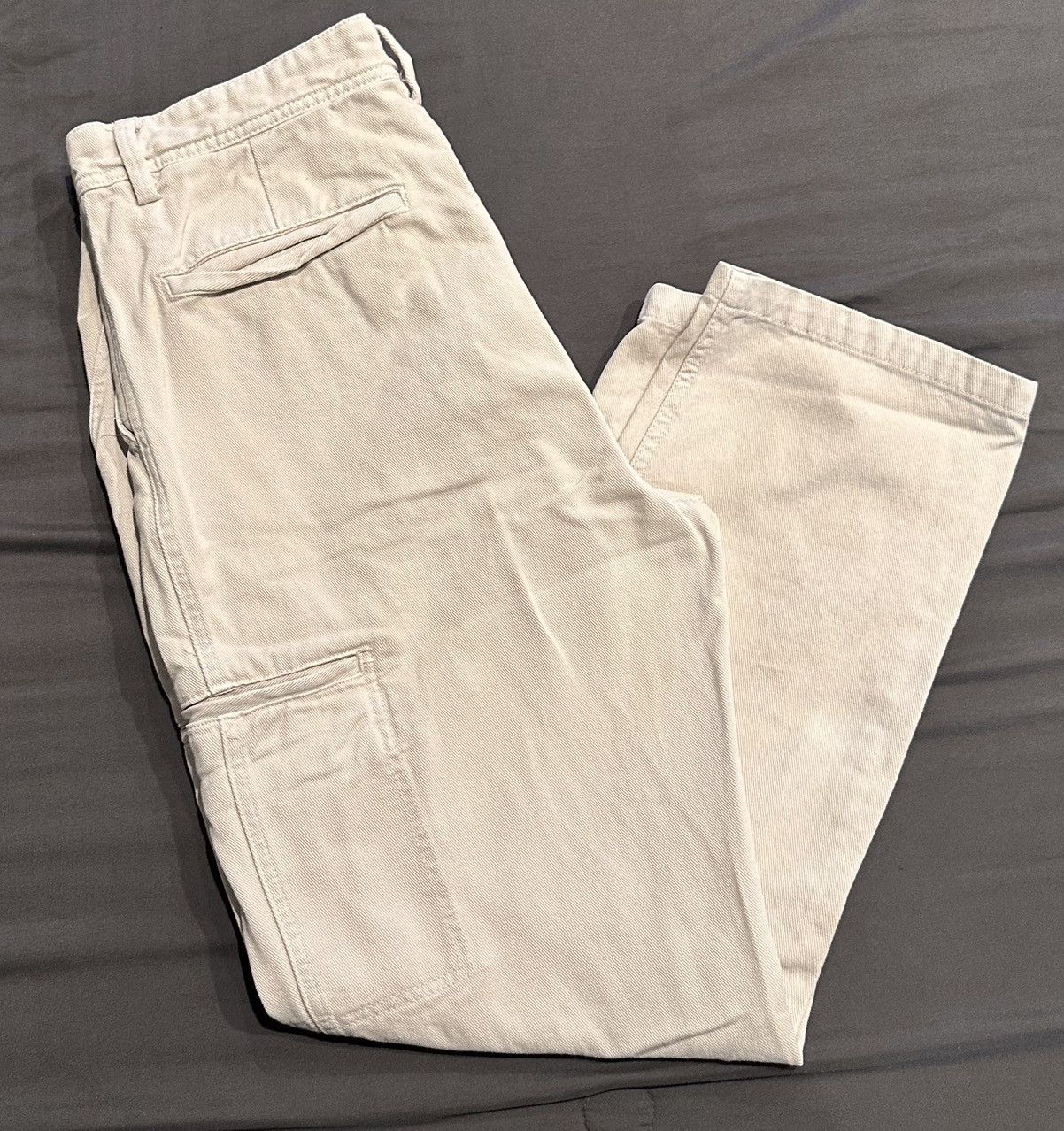 Zara Khaki Zara Carpenter Pants Size US 32 / EU 48 - 2 Thumbnail