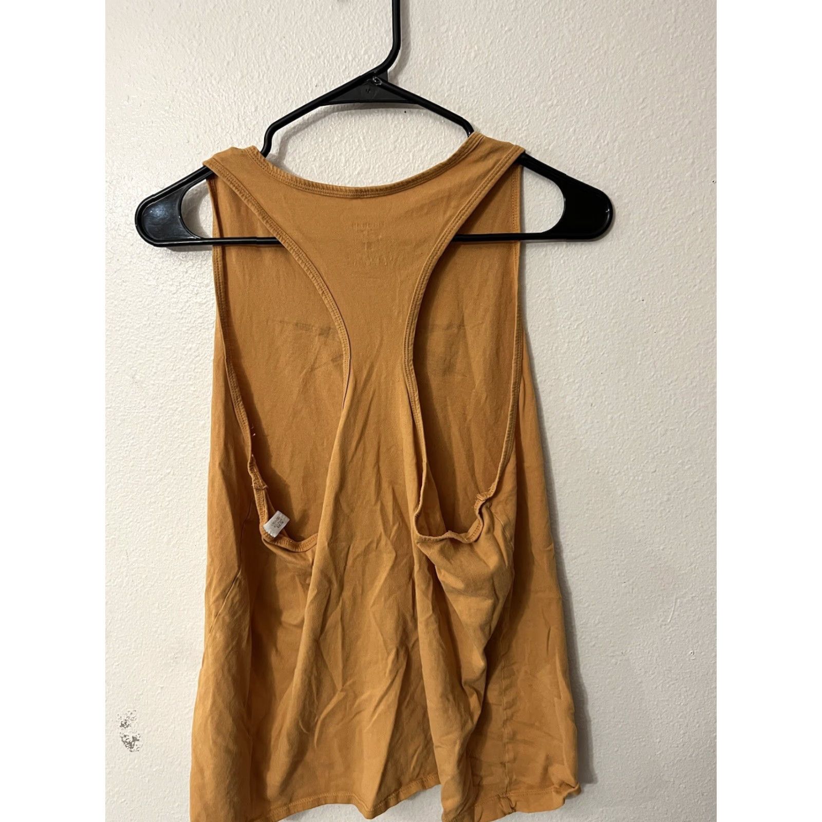 Reebok REEBOK WOMENS RACERBACK TANK XL Yellow Activewear Army Size XL / US 12-14 / IT 48-50 - 2 Thumbnail