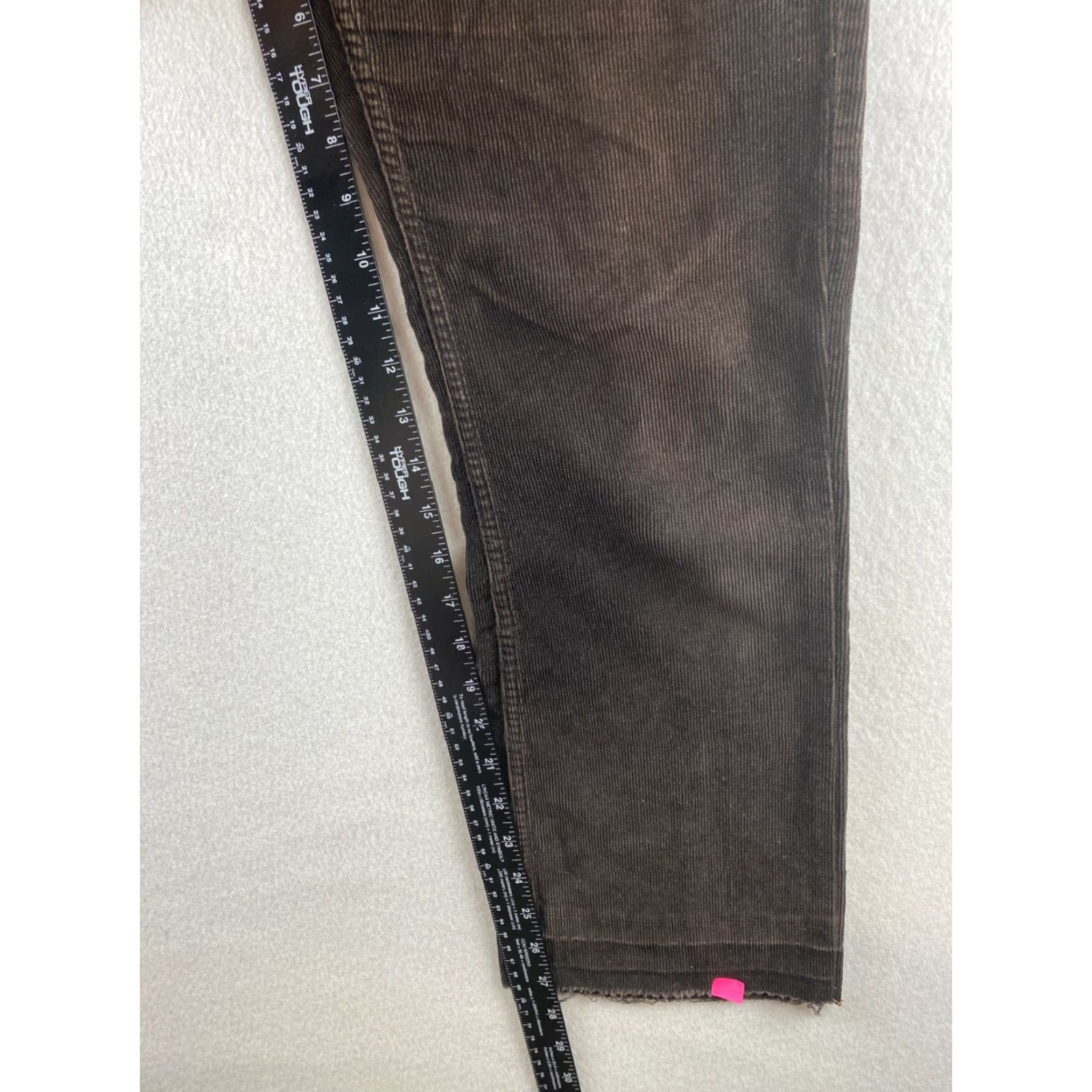 Lands' End Lands' End Corduroy Pants Womens 4P Boot Cut Cotton Brown Night/Solid Modern Straight Leg Casual Womens Size 27" / US 4 / IT 40 - 5 Thumbnail