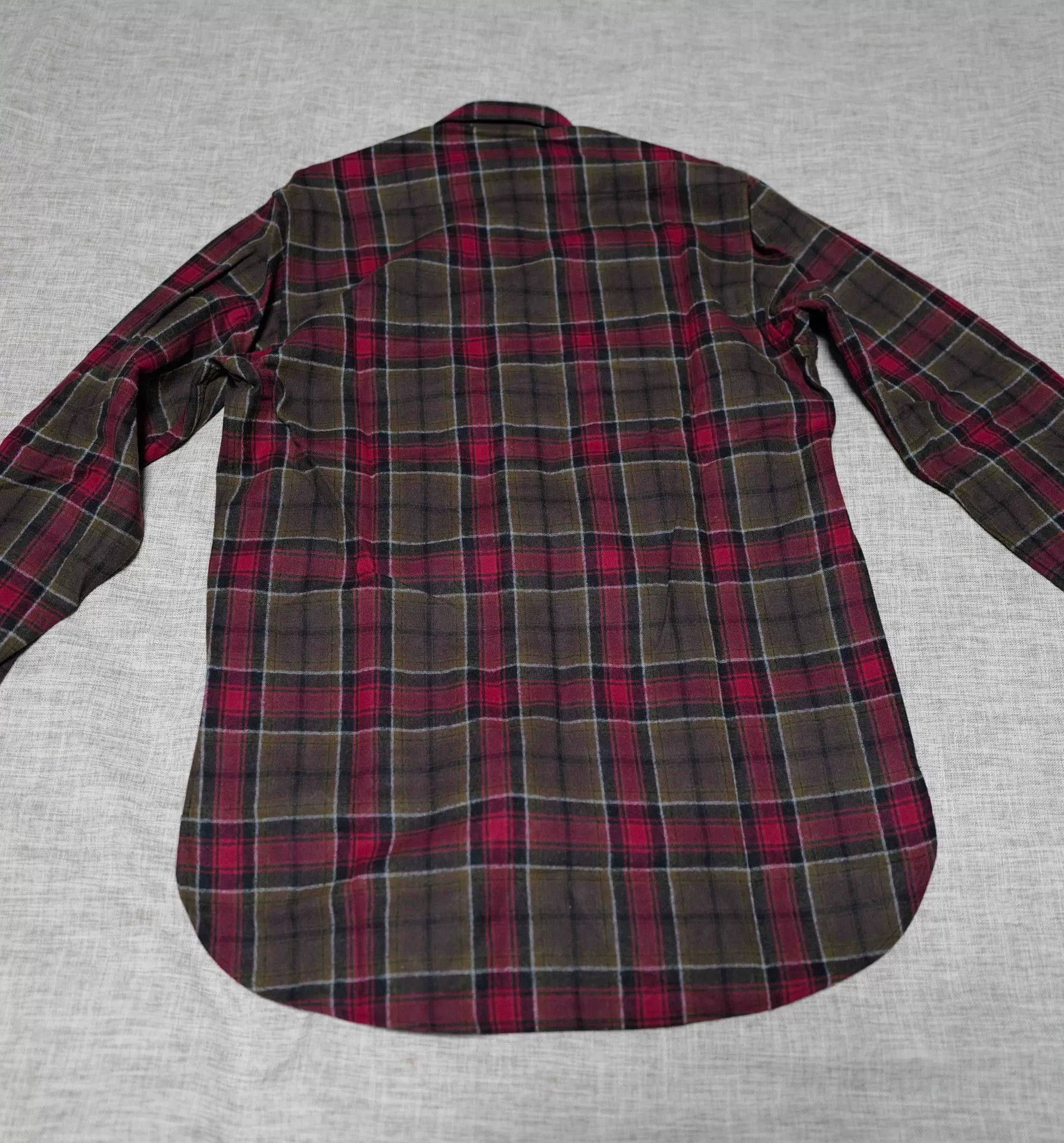 Saint Laurent Paris oversized checked wool shirt by saint laurent. Size US S / EU 44-46 / 1 - 2 Thumbnail