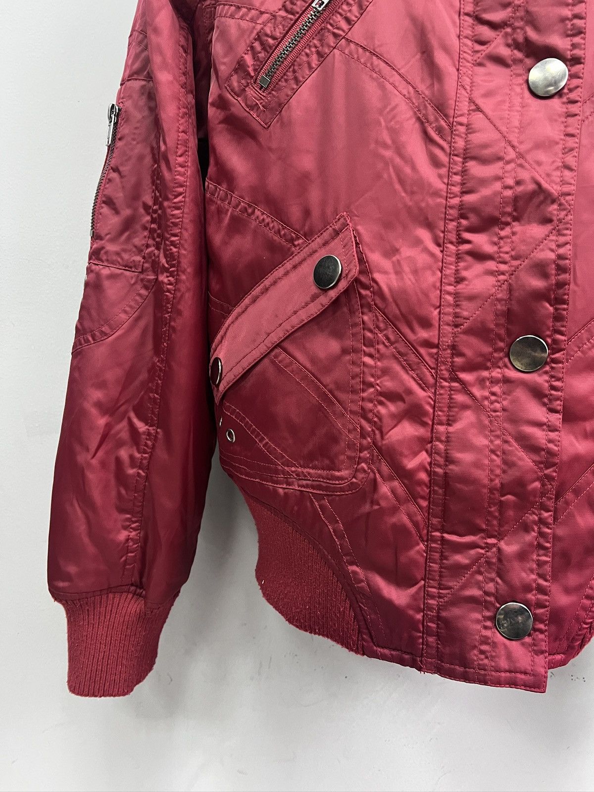 If Six Was Nine Rare cropped bomber jacket if six was nine style fur hood Size US M / EU 48-50 / 2 - 4 Thumbnail