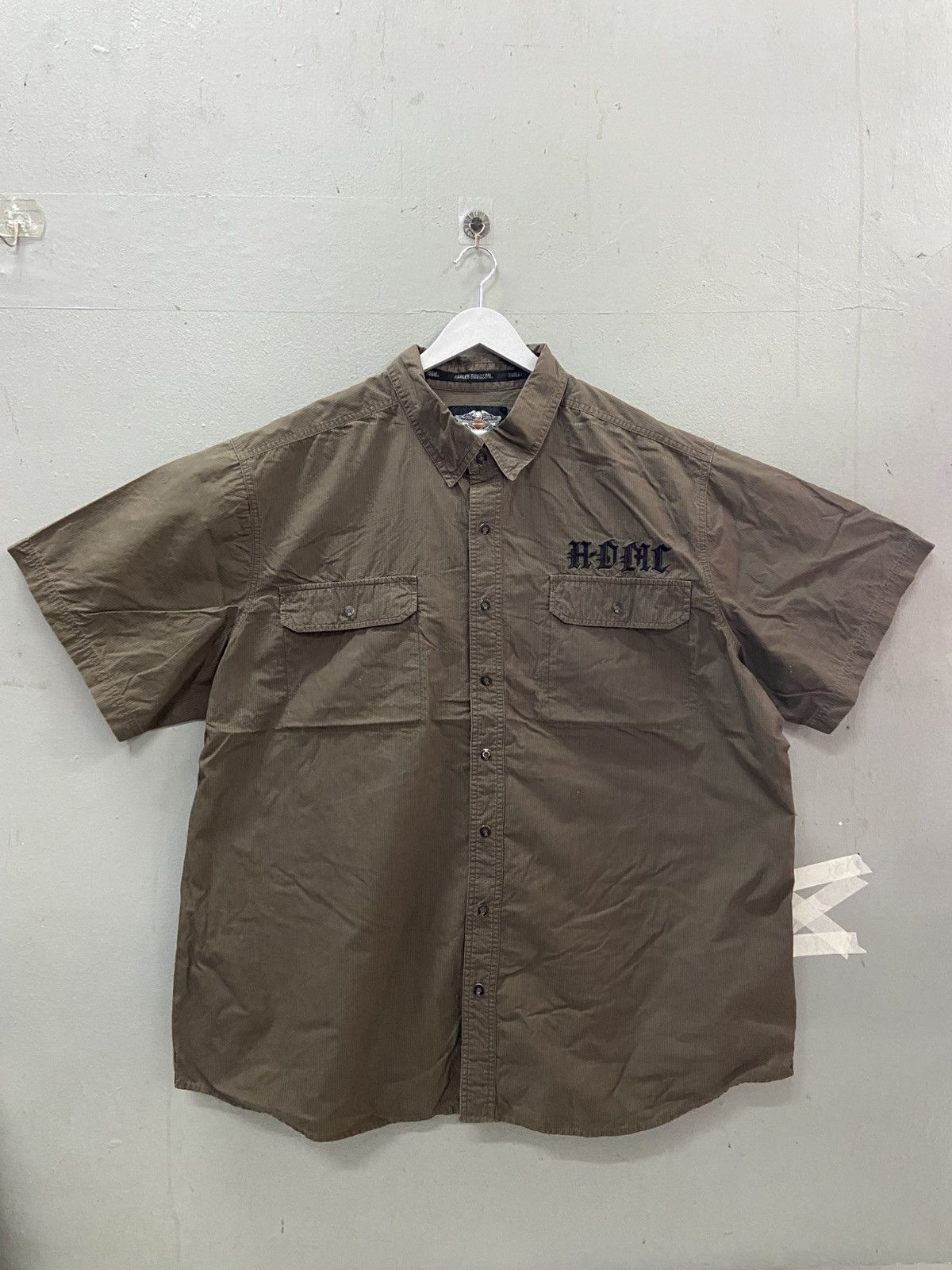Harley Davidson HARLEY DAVIDSON HDMC BUTTON UP SHIRT Size US XXL / EU 58 / 5 - 1 Thumbnail