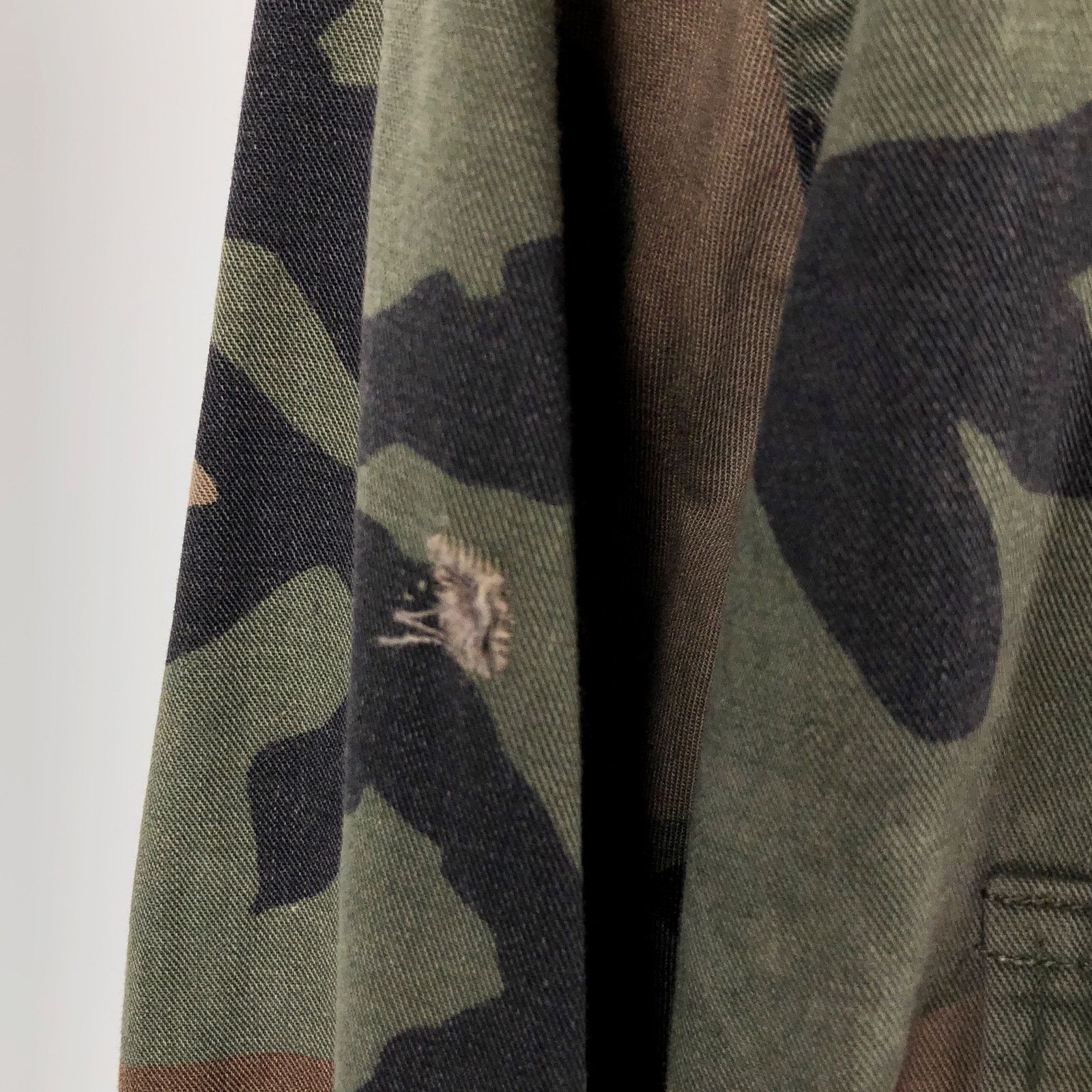 Vintage Military camouflage jacket X Long Tall 90s 1990s vintage Size US L / EU 52-54 / 3 - 7 Thumbnail