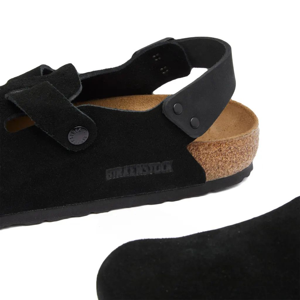 Birkenstock Birkenstock Tokio Suede Black 1028337 US 9 EU 42 Size US 9 / EU 42 - 3 Thumbnail