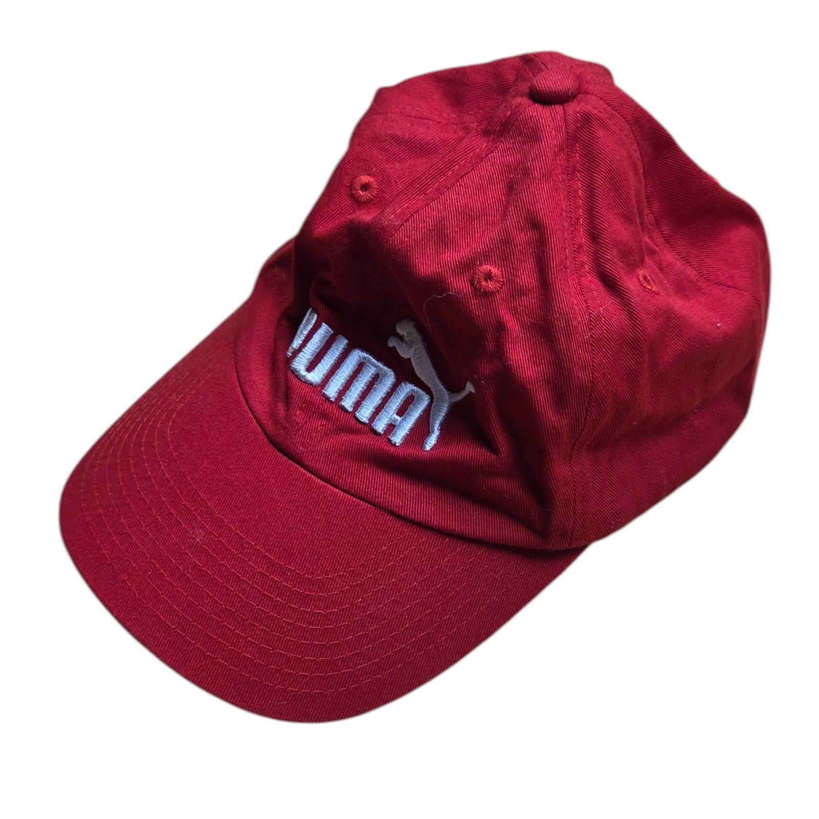 Puma Puma Retro Vintage Style Red Cap Size ONE SIZE - 2 Thumbnail