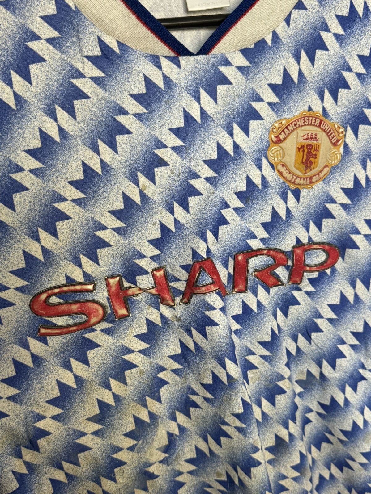 Vintage Vintage Manchester United 90/92 Away Football Jersey Size US M / EU 48-50 / 2 - 3 Thumbnail