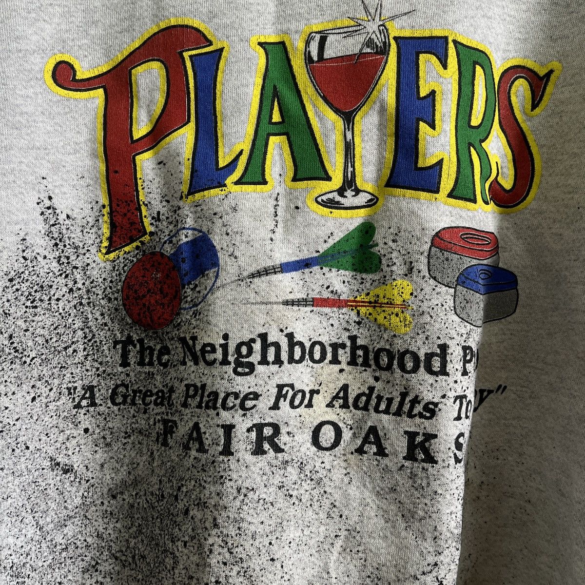 Lee Vintage 80s Dirty Lee Hoodie Players The Neighorhood Pub Size US XXL / EU 58 / 5 - 9 Thumbnail