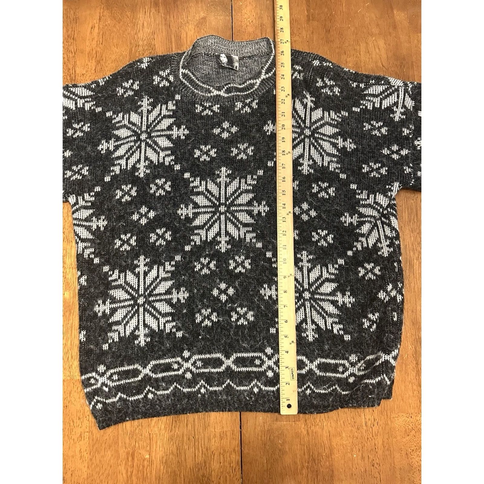 Vintage VINTAGE In Charge Sweater Women’s XL Knit Acrylic 80s 90s Nordic Size XL / US 12-14 / IT 48-50 - 6 Thumbnail