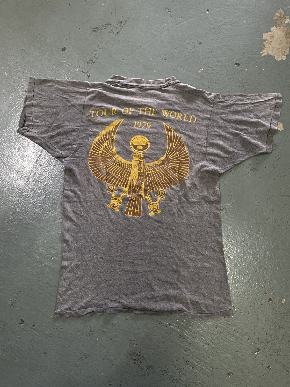 Band Tees × Vintage RARE Vintage 70s “EARTH, WIND & FIRE” Funky Soul Band Tees Size US S / EU 44-46 / 1 - 5 Thumbnail