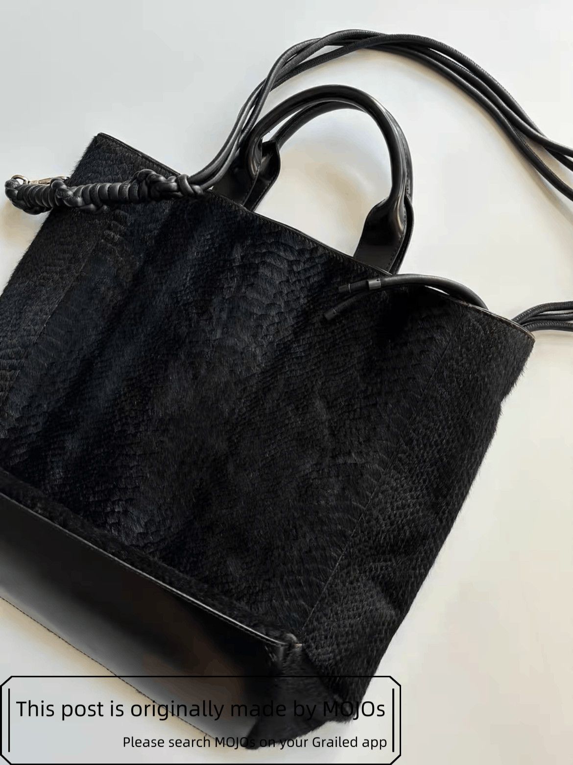Dries Van Noten Dries Van Noten Fur Leather Shoulder Bag mojos1802 Size ONE SIZE - 4 Thumbnail