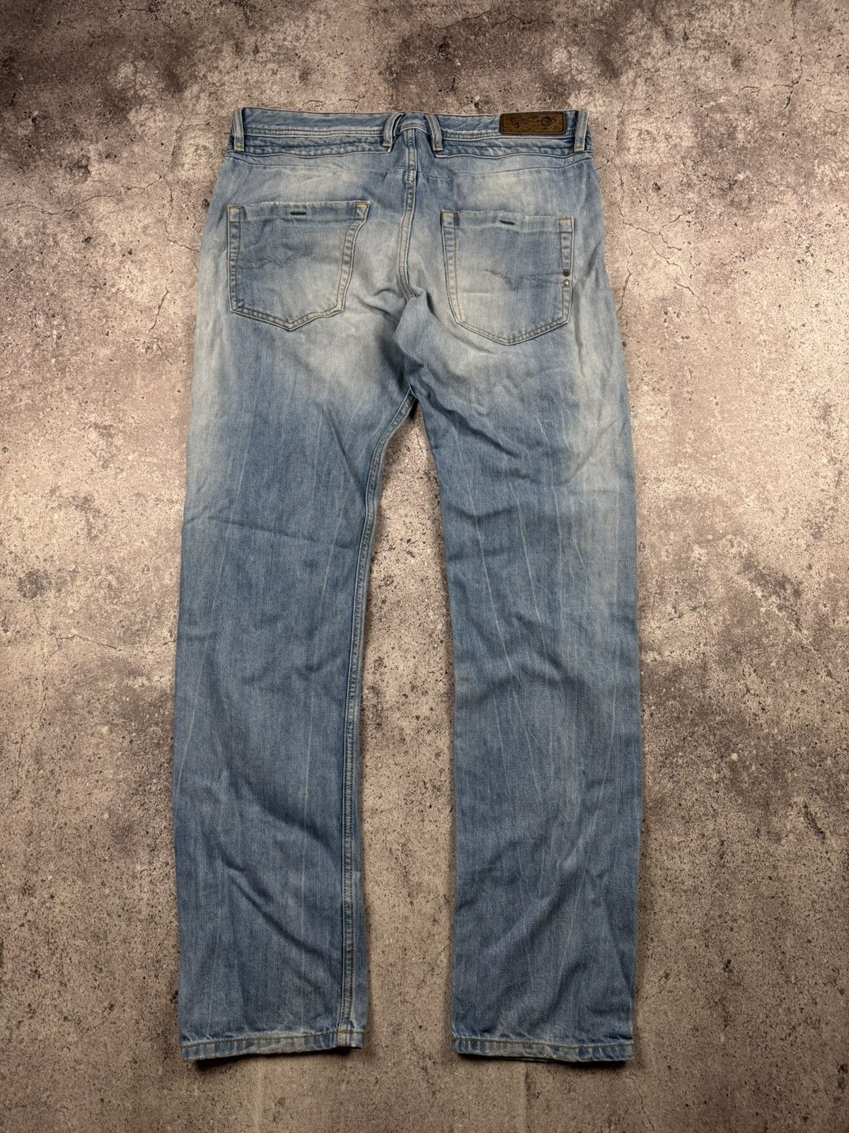 Diesel RARE Diesel Belther VINTAGE Denim Y2K Distressed Jeans Pants Size US 33 - 1 Thumbnail