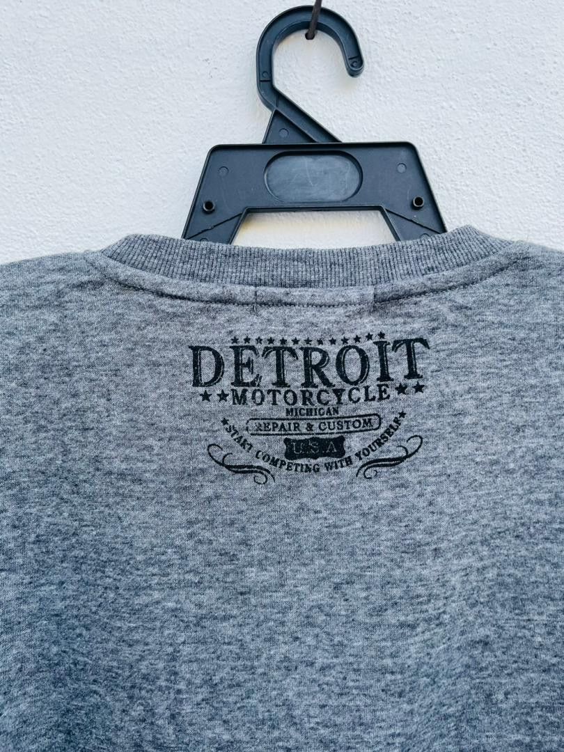 Japanese Brand × Vintage Vintage Detriot Motorcycle Streetwear Fashion Style Size US L / EU 52-54 / 3 - 7 Thumbnail