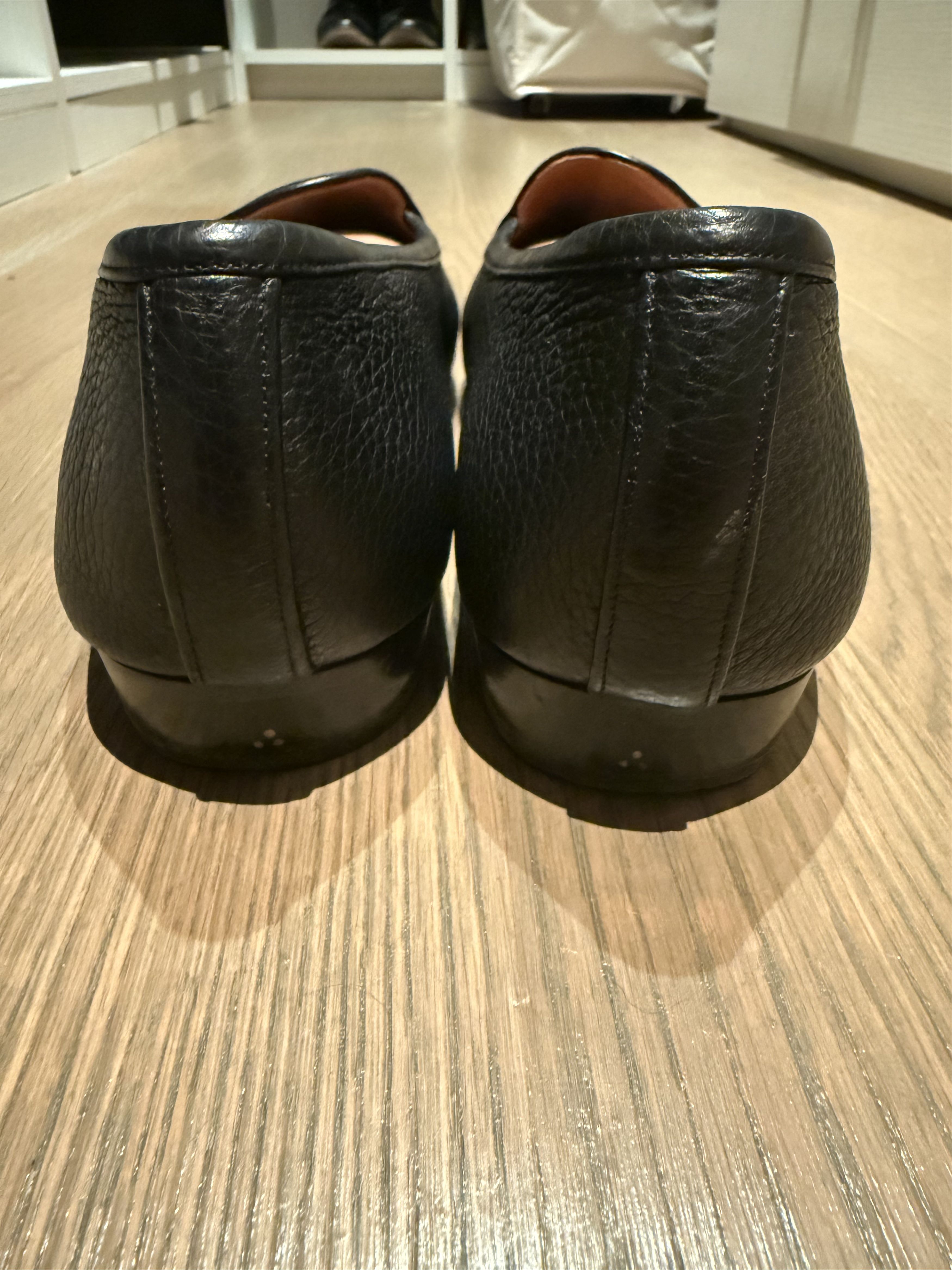 Baudoin & Lange Baudoin & Lange Sagan Loafers in Black Deerskin Size 45/12 Size US 12 / EU 45 - 3 Thumbnail